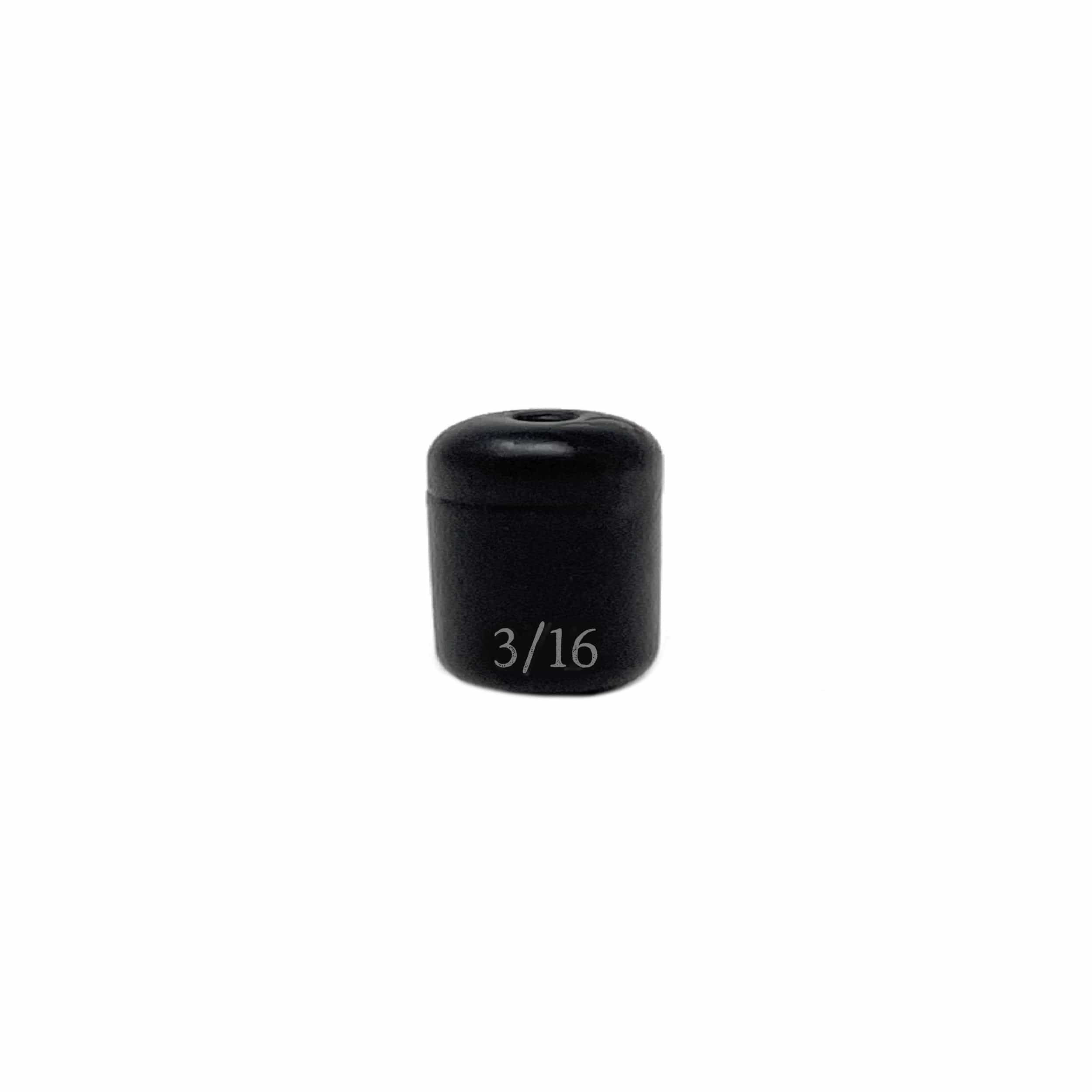 Reaction Tackle tungsten weights Black / 3/16 oz (8 per pack) Reaction Tackle Tungsten Barrel Weights