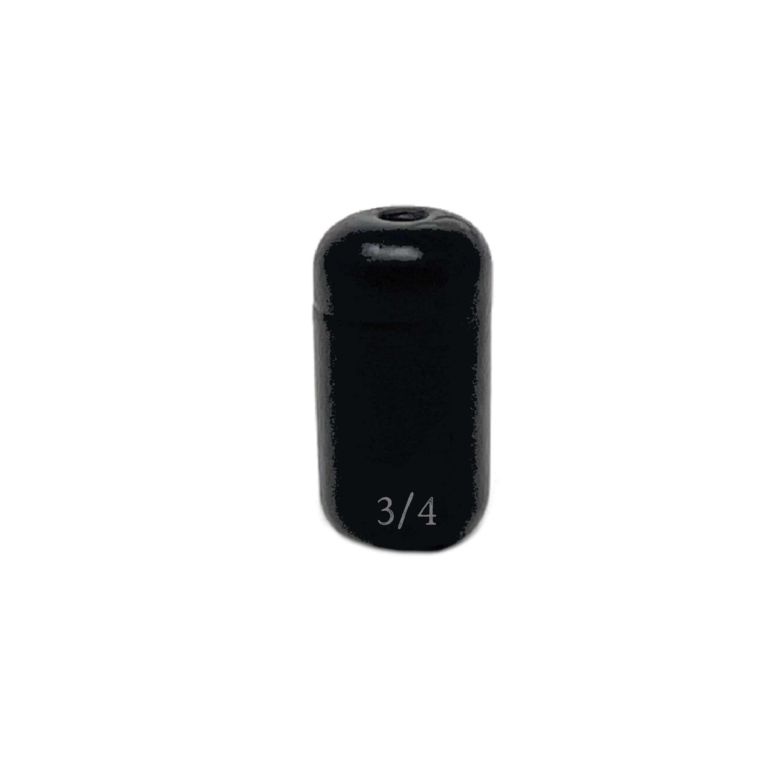 Reaction Tackle tungsten weights Black / 3/4 oz (4 per pack) Reaction Tackle Tungsten Barrel Weights