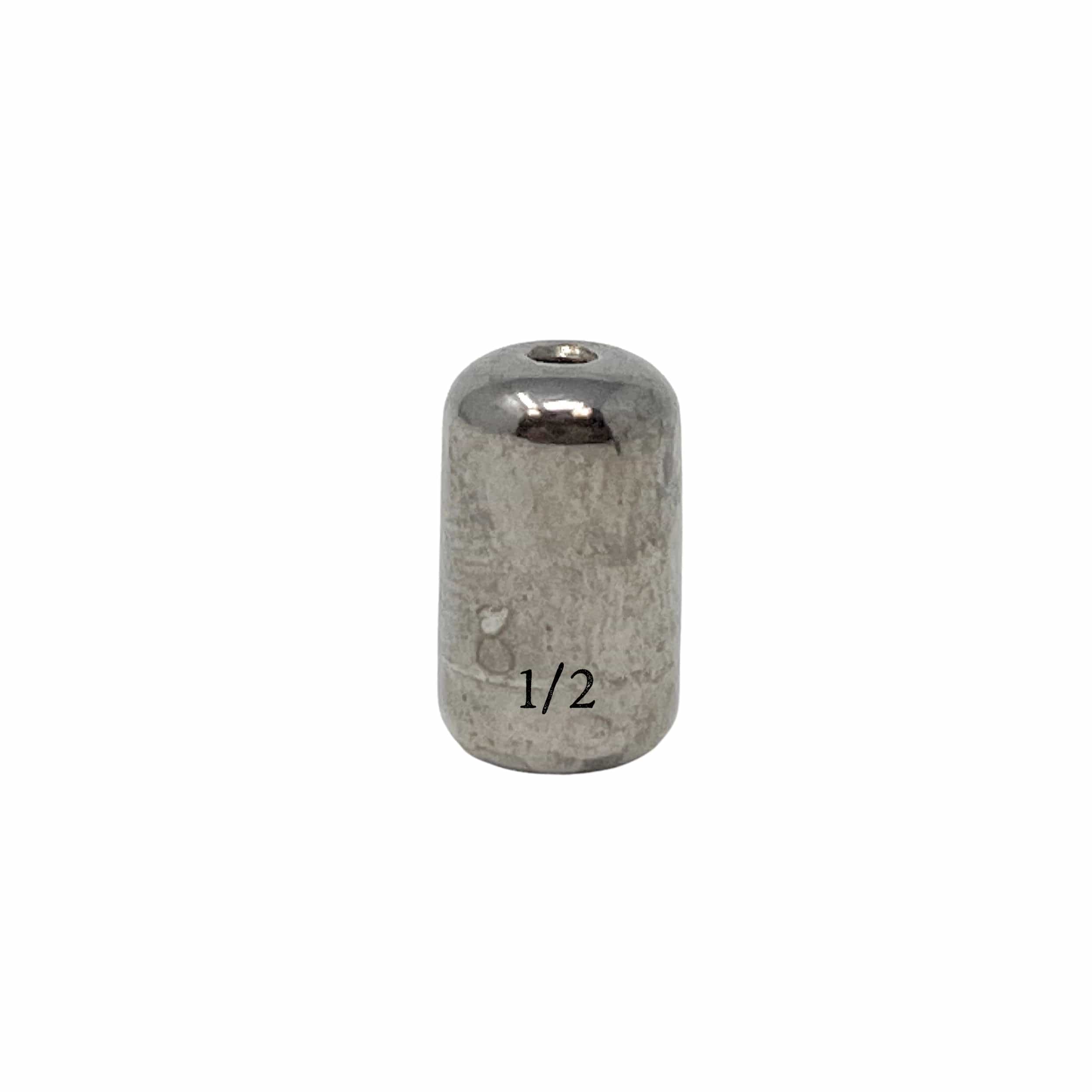 Reaction Tackle tungsten weights Silver / 1/2 oz (4 per pack) Reaction Tackle Tungsten Barrel Weights