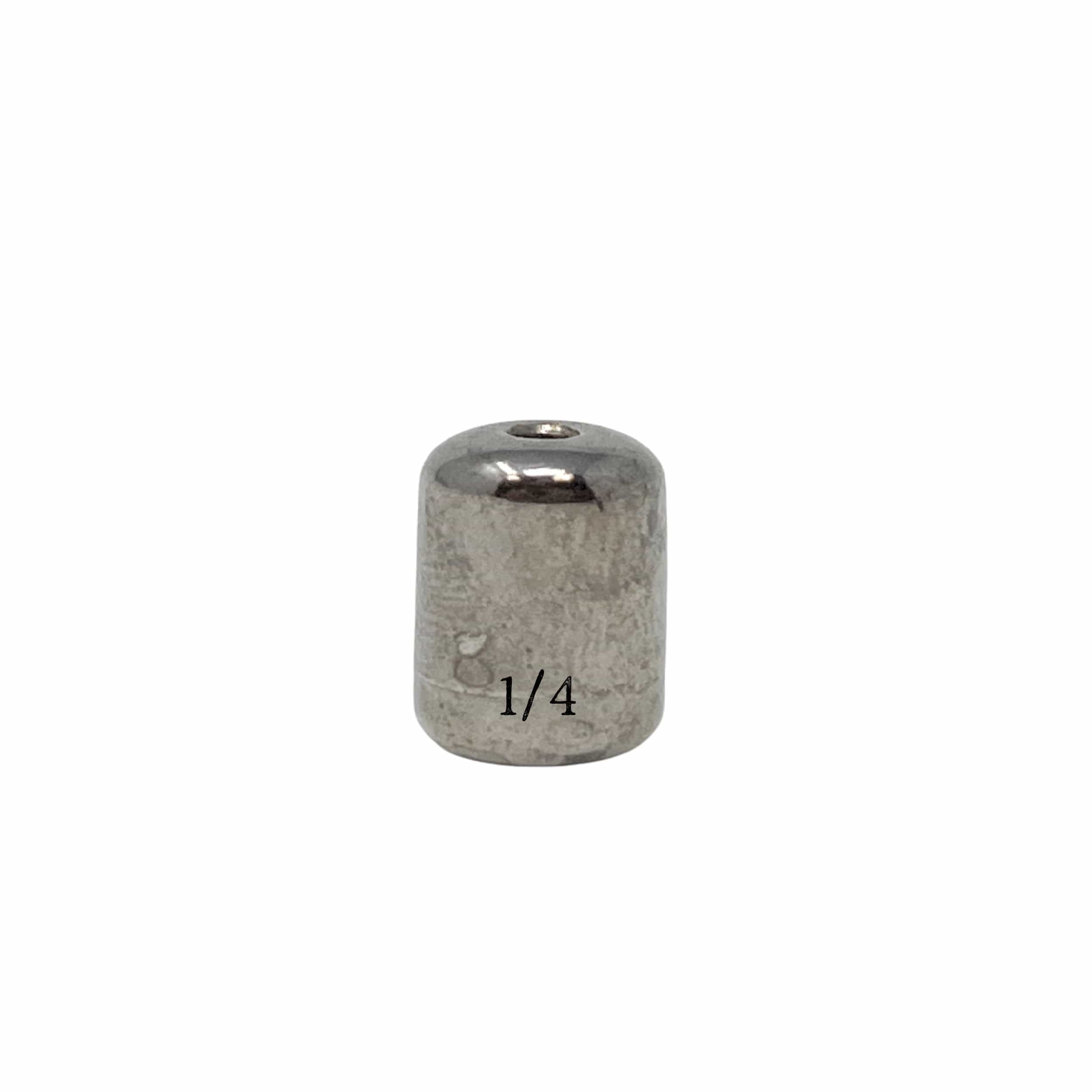Reaction Tackle tungsten weights Silver / 1/4 oz (6 per pack) Reaction Tackle Tungsten Barrel Weights