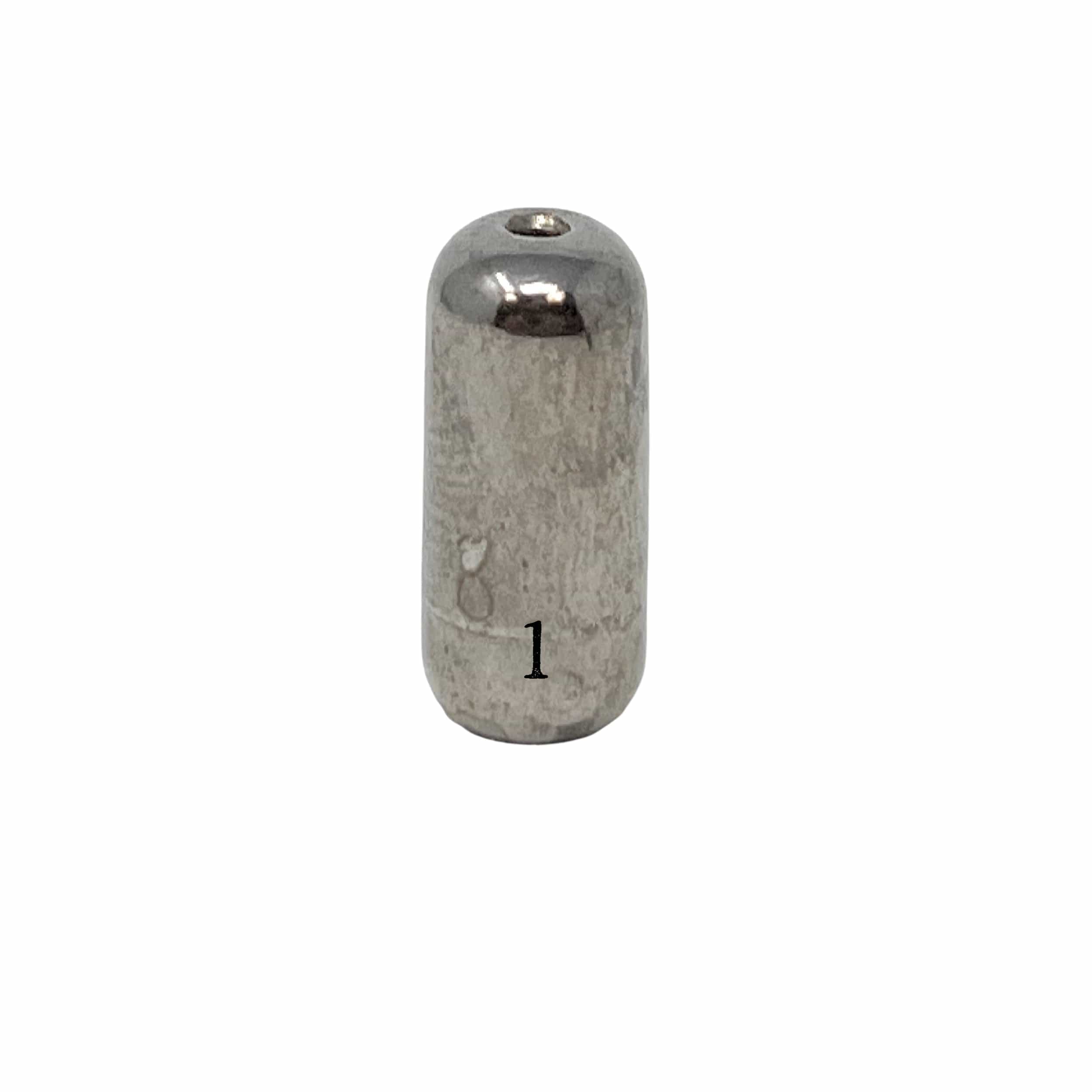 Reaction Tackle tungsten weights Silver / 1 oz (4 per pack) Reaction Tackle Tungsten Barrel Weights