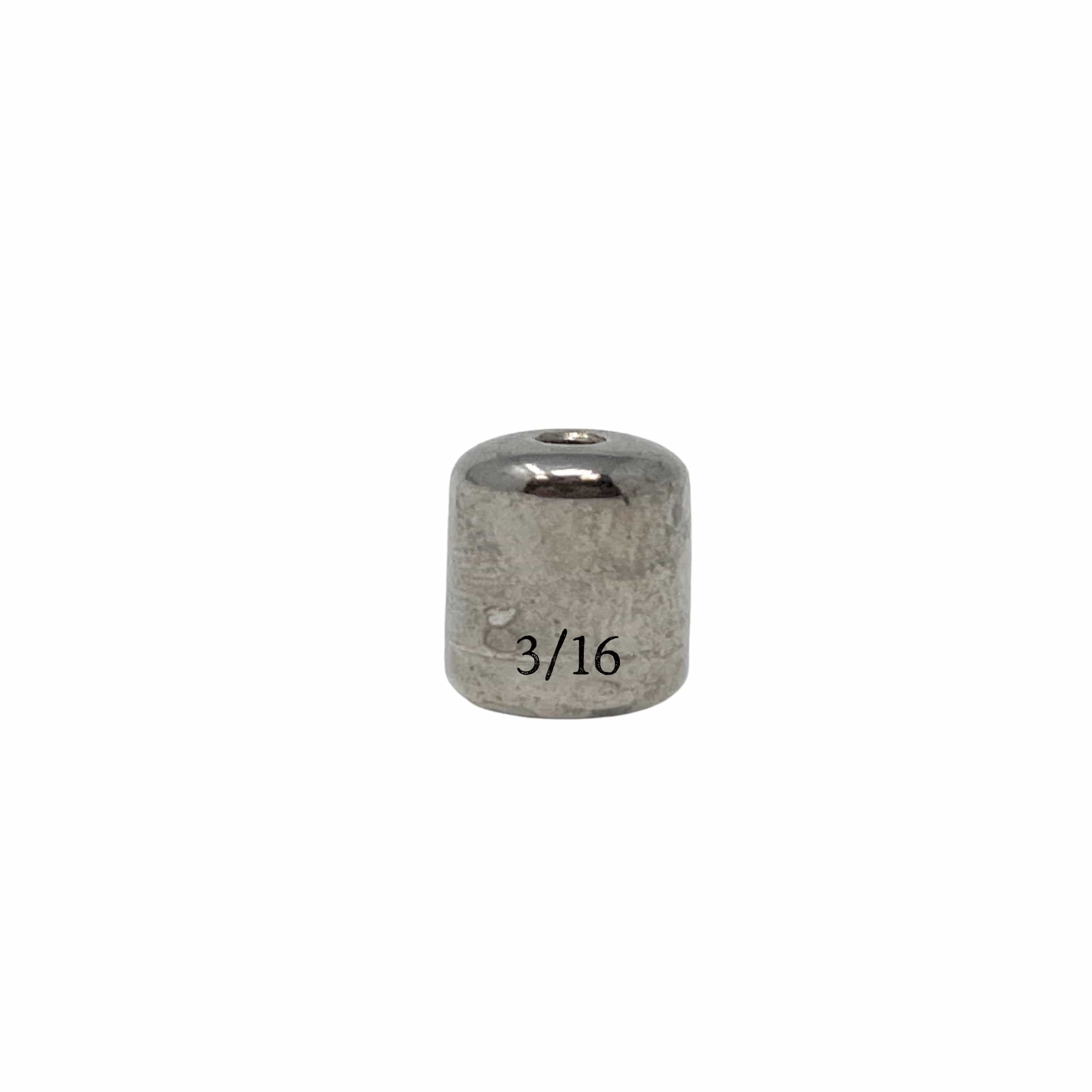 Reaction Tackle tungsten weights Silver / 3/16 oz (8 per pack) Reaction Tackle Tungsten Barrel Weights