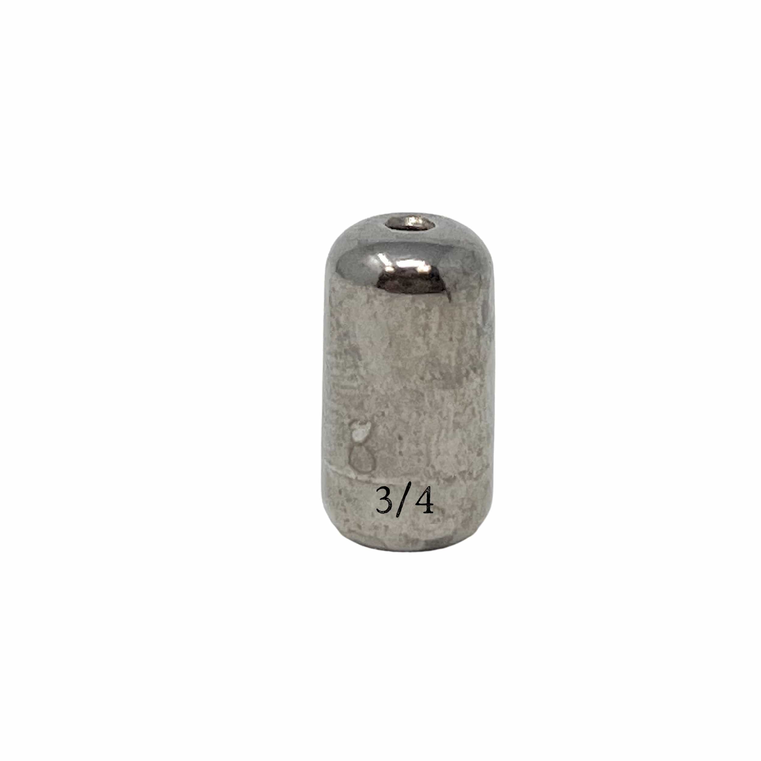 Reaction Tackle tungsten weights Silver / 3/4 oz (4 per pack) Reaction Tackle Tungsten Barrel Weights