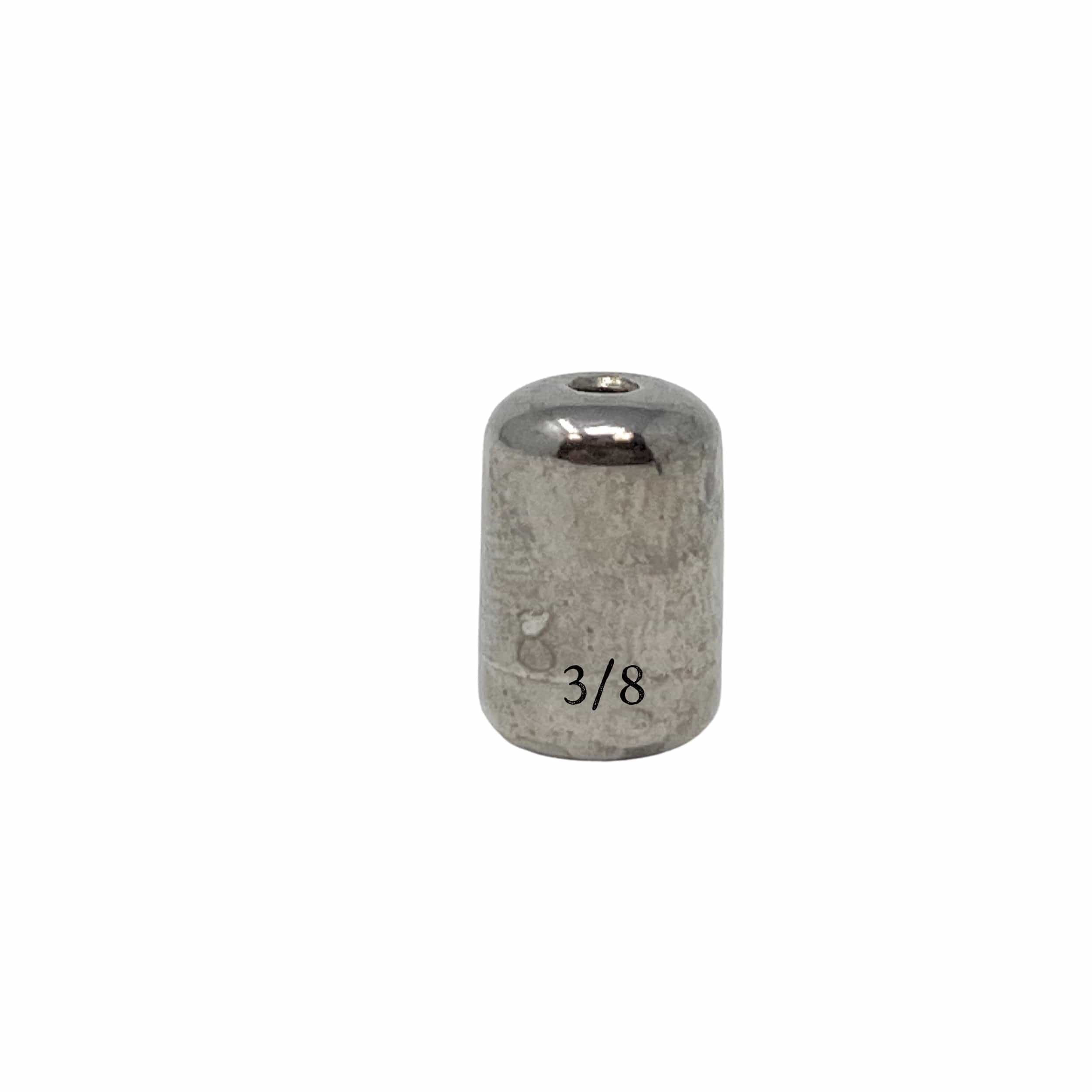 Reaction Tackle tungsten weights Silver / 3/8 oz (6 per pack) Reaction Tackle Tungsten Barrel Weights