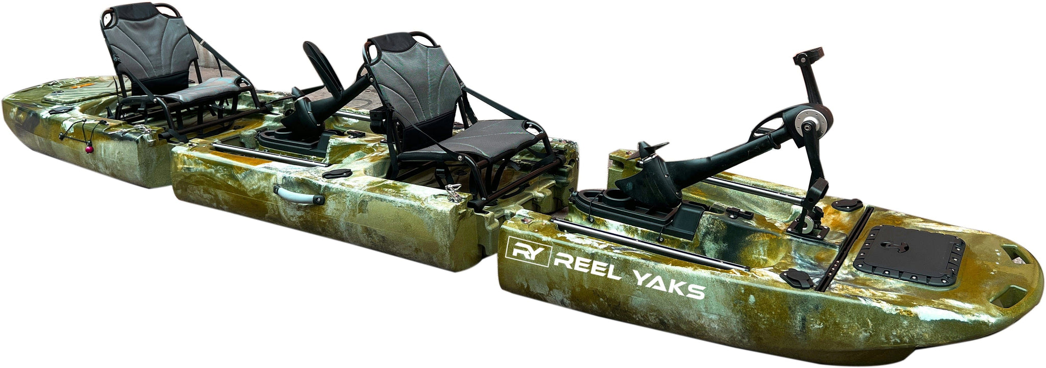 kayak pedal propeller Raider Tandem Prop Drive | Modular Fishing Kayak