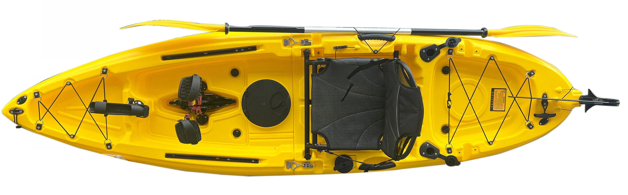 pedal drive kayaks 9.5ft Raptor Modular Fin Drive Pedal Fishing Kayak | 380lbs Capacity