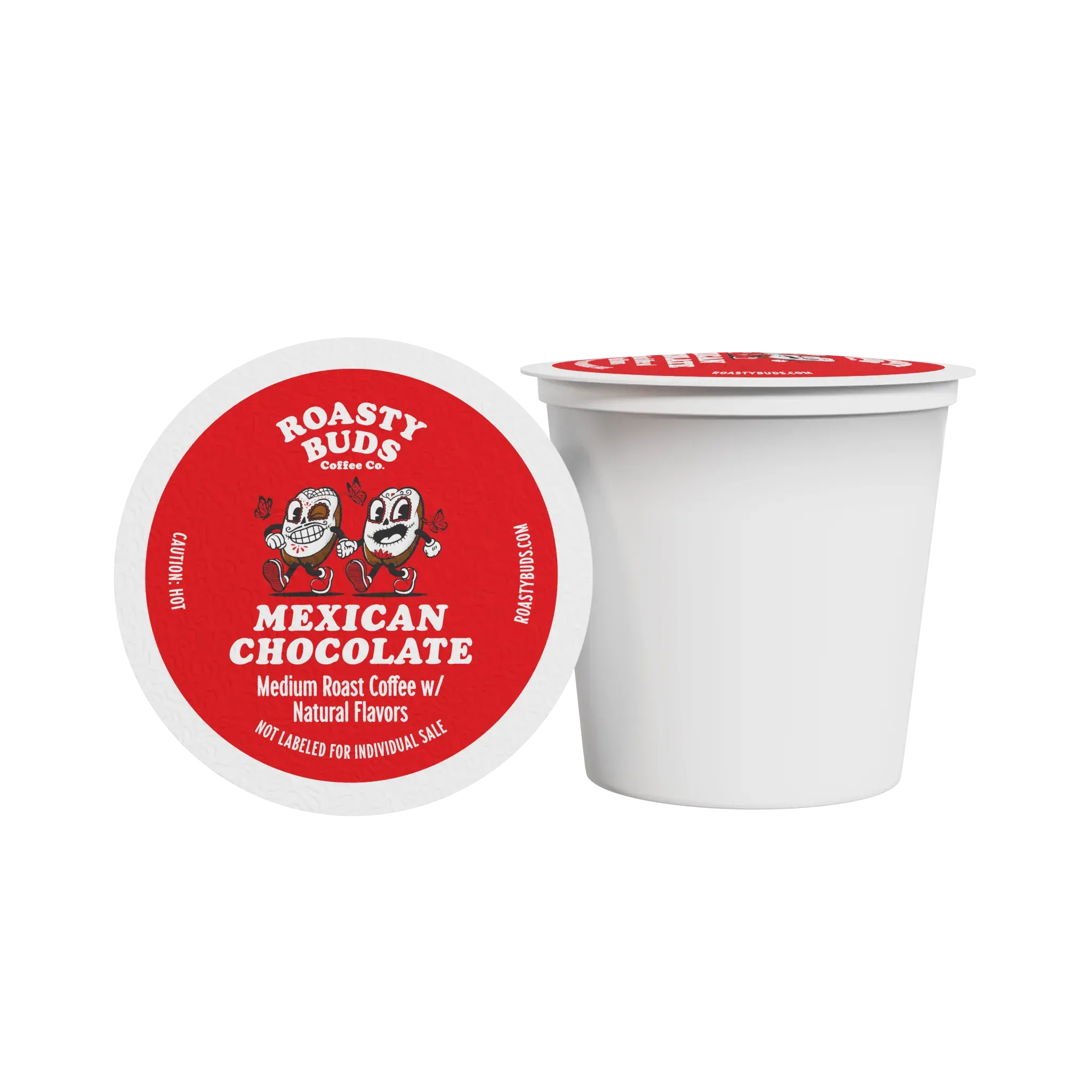 Roasty Buds Coffee 12 Pods Mexican Chocolate Coffee Pods