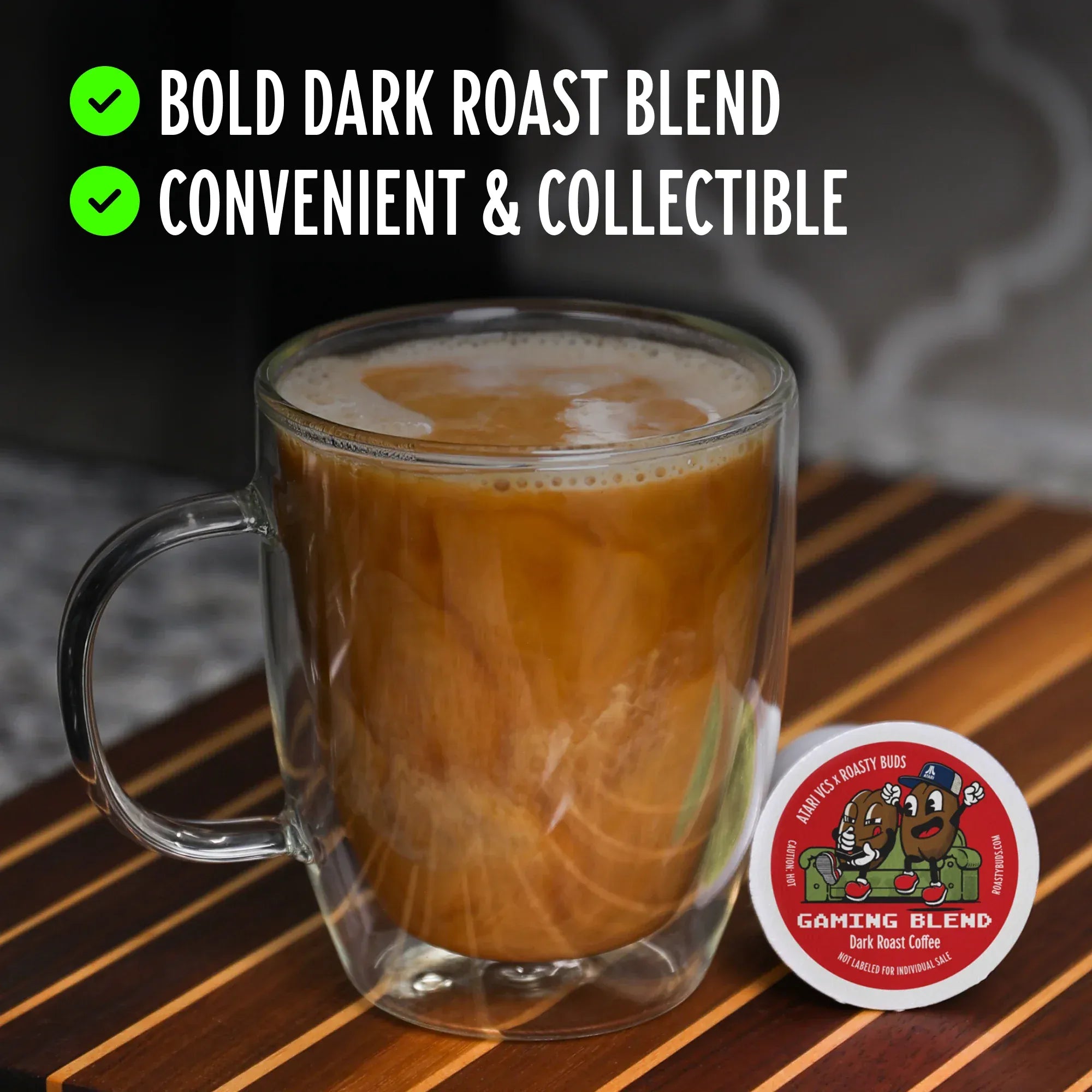 Roasty Buds Coffee Atari VCS™ Gaming Blend Pods