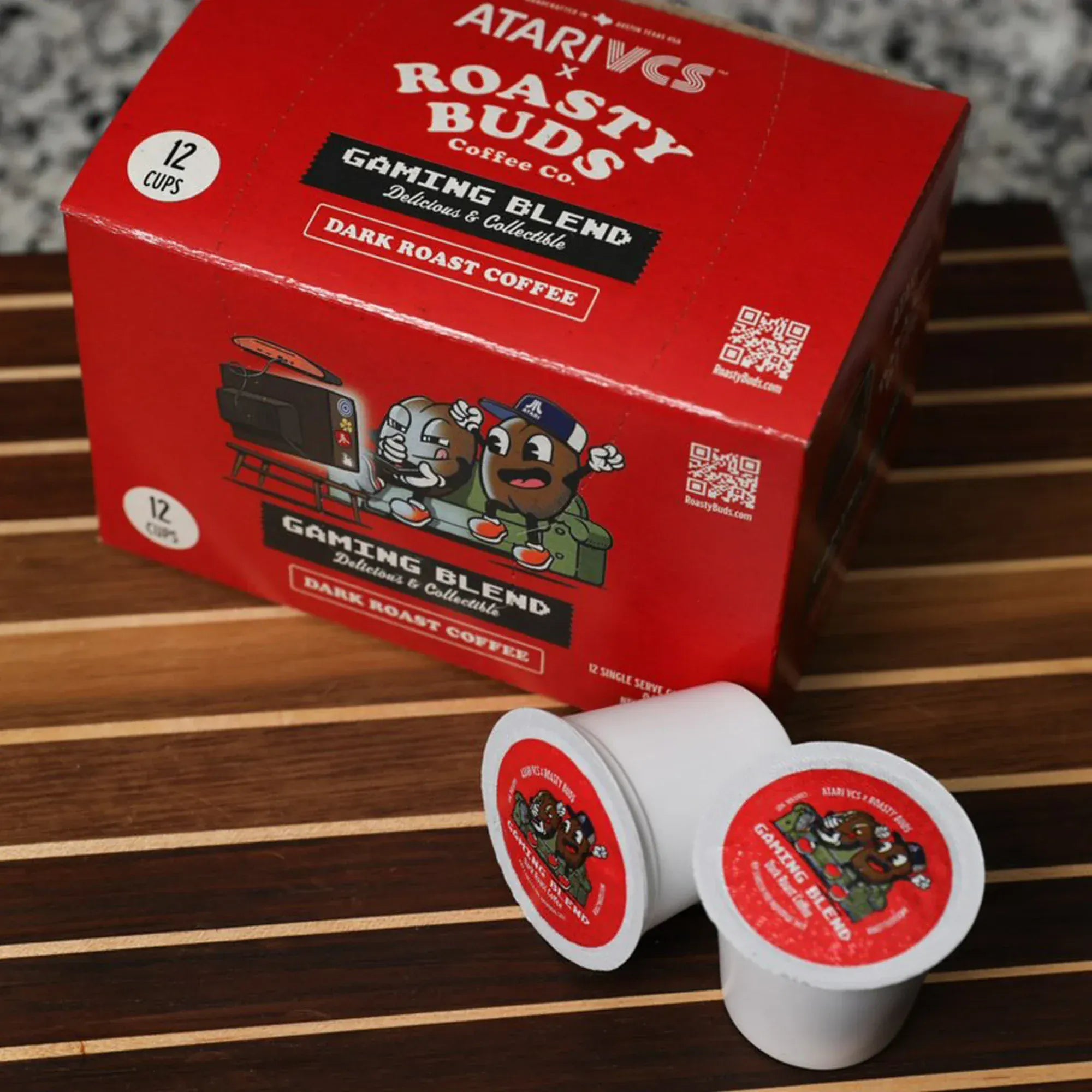 Roasty Buds Coffee Atari VCS™ Gaming Blend Pods