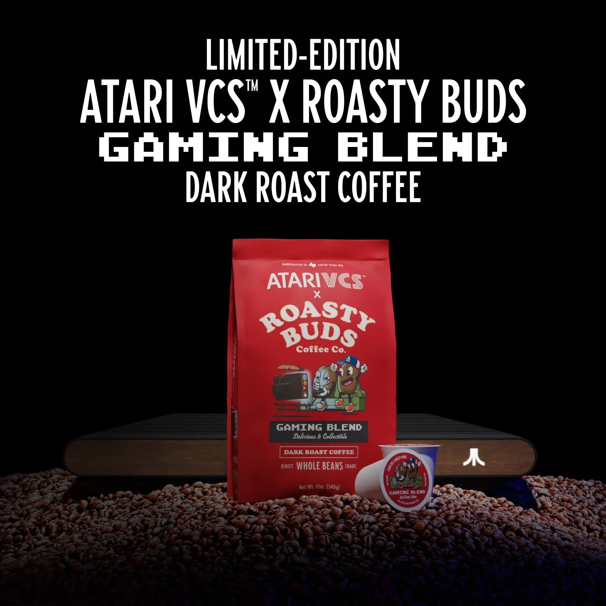Roasty Buds Coffee Atari VCS™ Gaming Blend Pods
