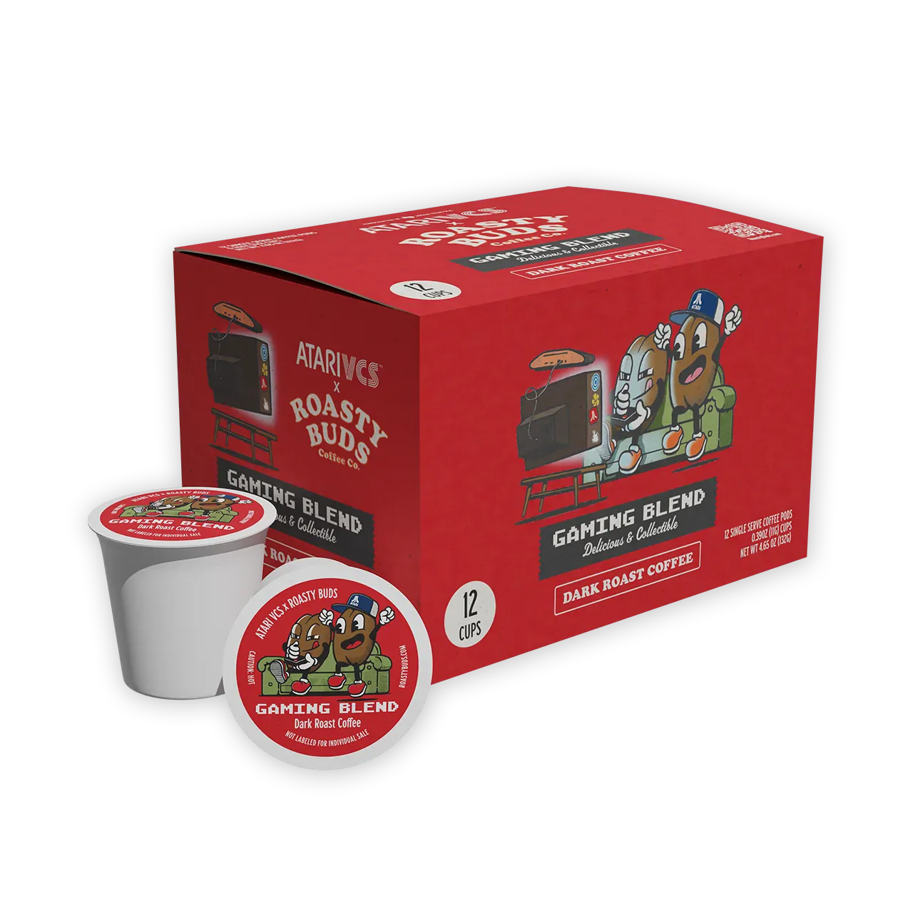 Roasty Buds Coffee Atari VCS™ Gaming Blend Pods