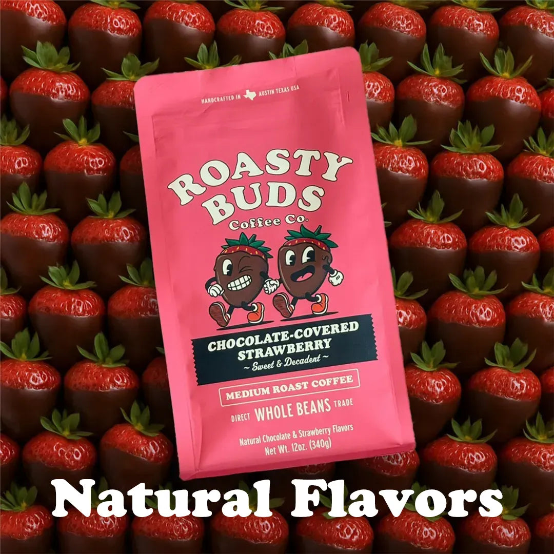 Roasty Buds Coffee Chocolate-Covered Strawberry