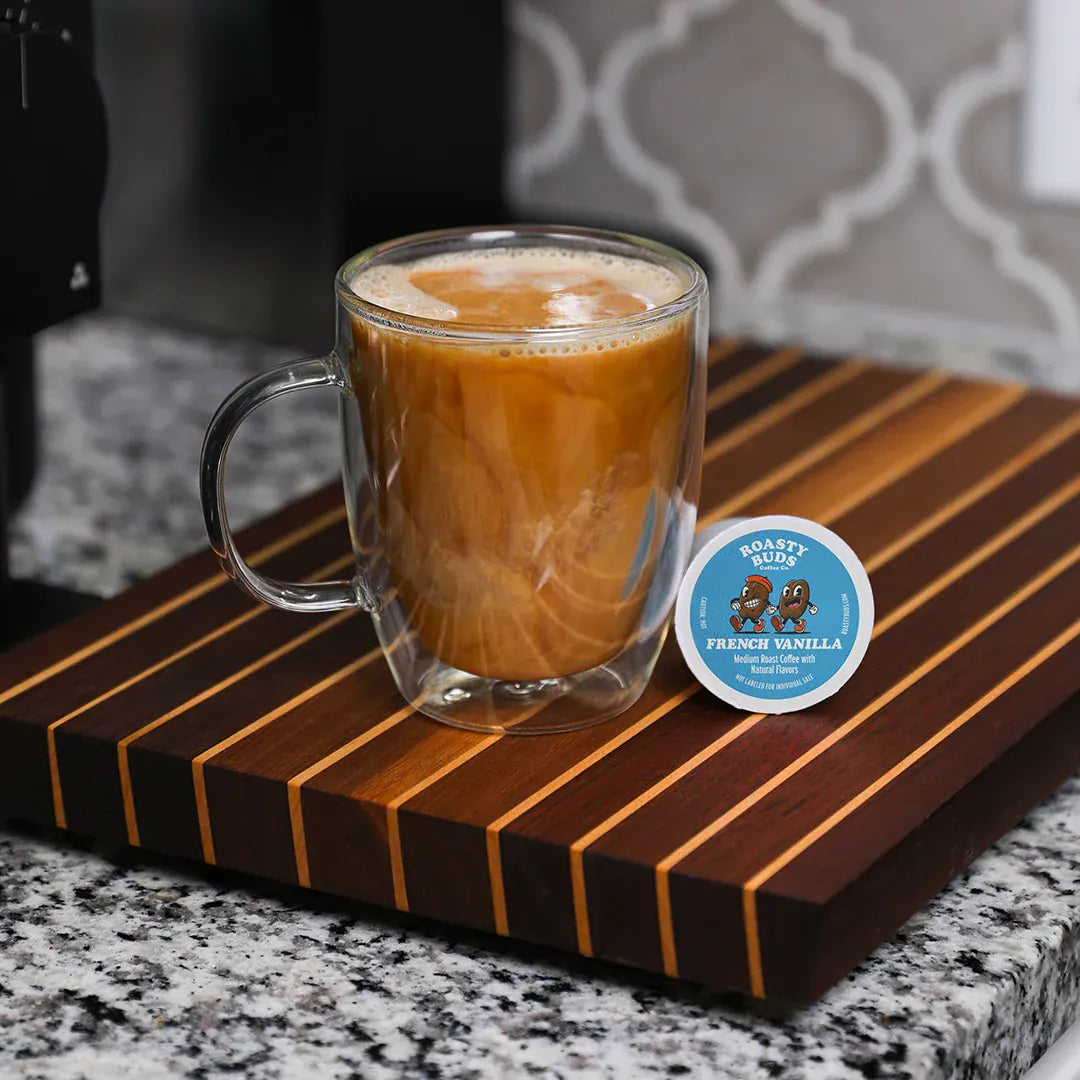 Roasty Buds Coffee French Vanilla Coffee Pods