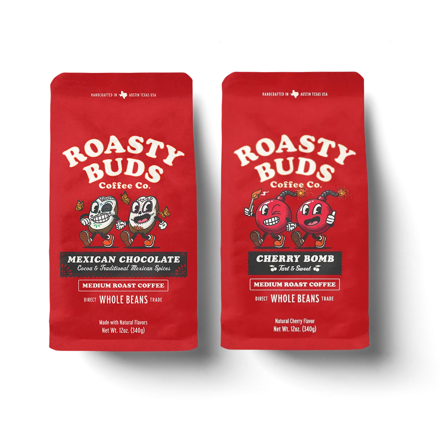 Roasty Buds Coffee Ground Chocolate & Cherry