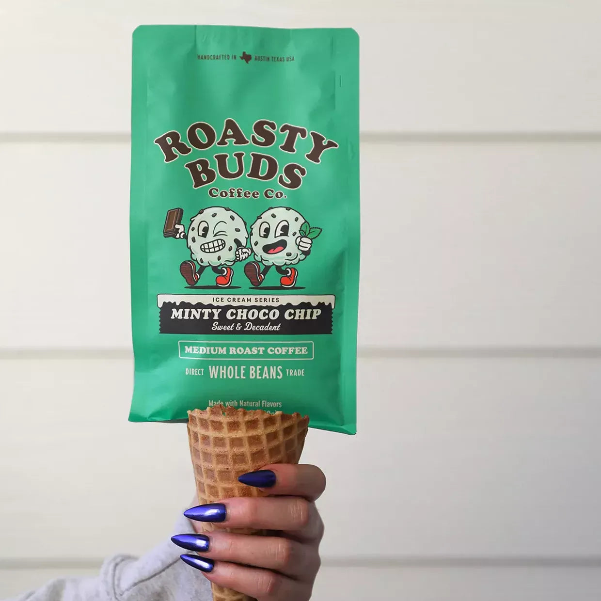 Roasty Buds Coffee Minty Choco Chip