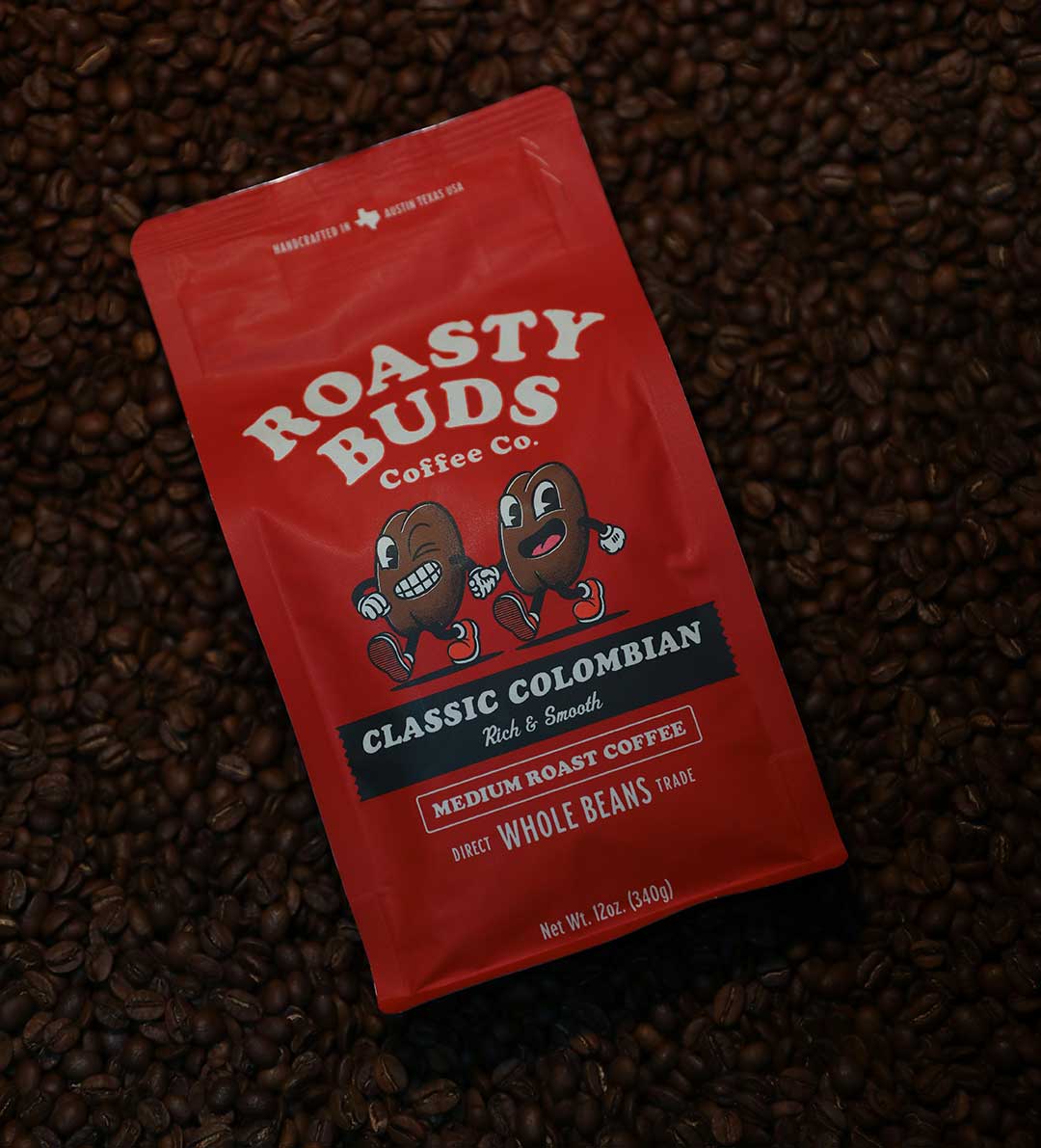 Roasty Buds Coffee Single-Origin Colombian