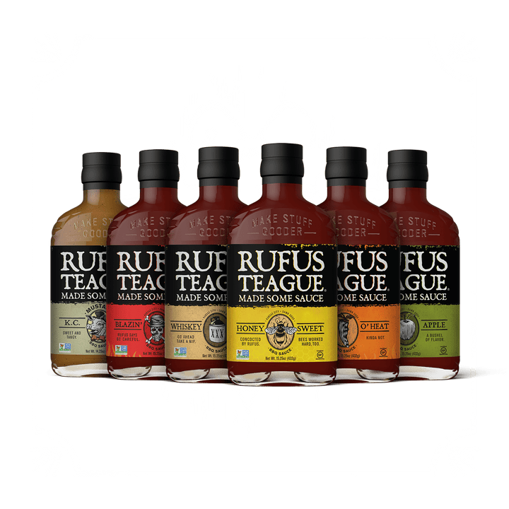 Rufus Teague BBQ Rubs | Spices | Sauces BBQ SAUCE VARIETY PACK