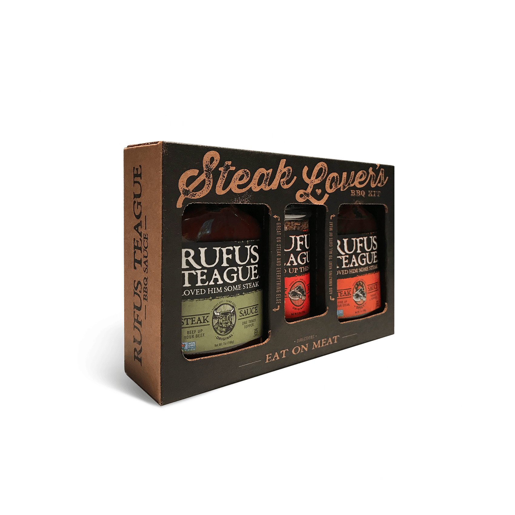 Rufus Teague BBQ Rubs | Spices | Sauces STEAK LOVER'S KIT