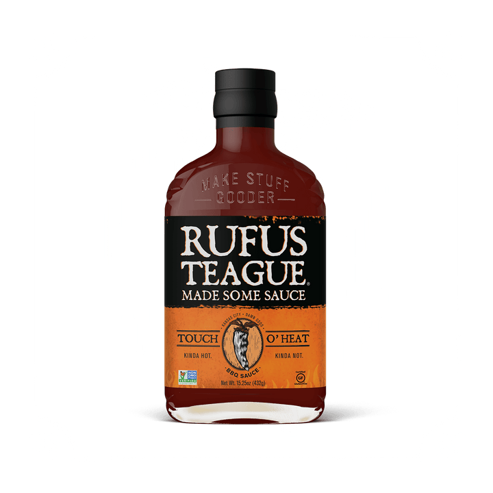 Rufus Teague BBQ Rubs | Spices | Sauces TOUCH O' HEAT BBQ SAUCE