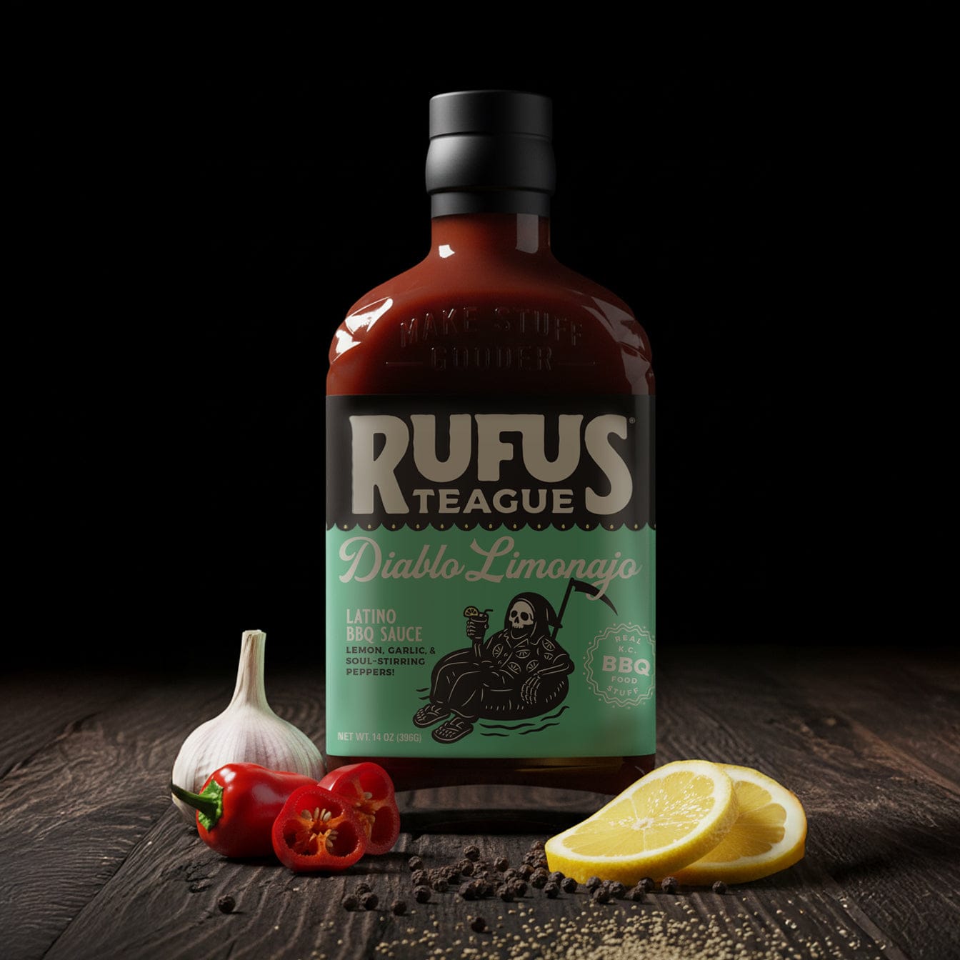 Rufus Teague BBQ Sauce DIABLO LIMONAJO BBQ SAUCE