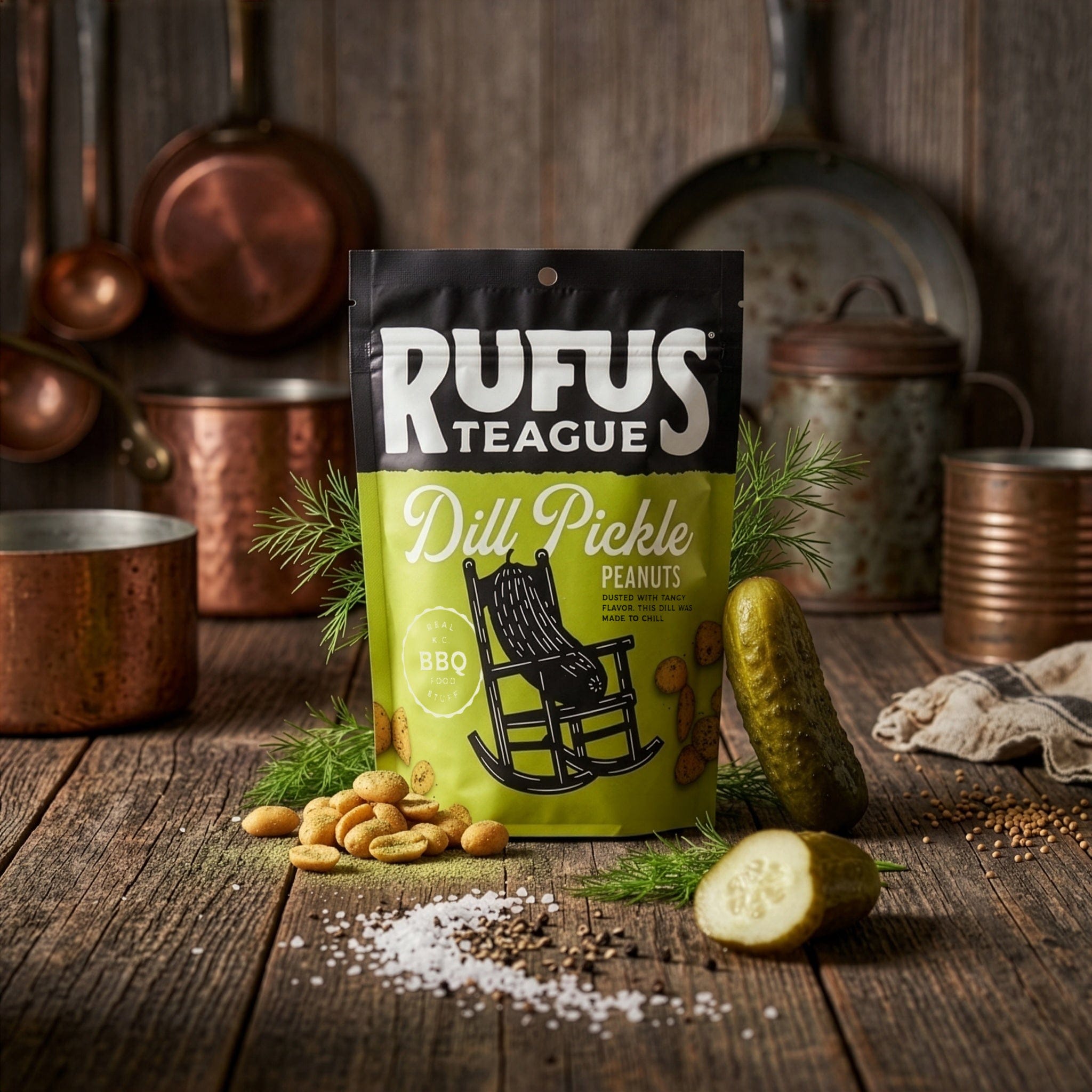 Rufus Teague Nuts DILL PICKLE PEANUTS