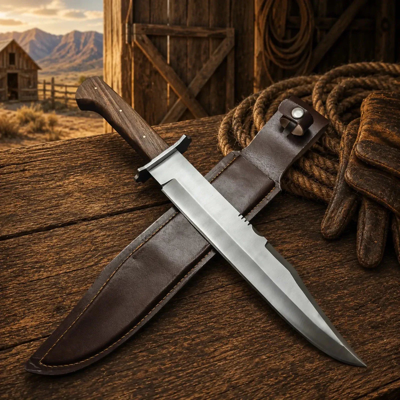 SHAM KNIVES Bowie knife Michael Myers Bowie Knife Replica Stainless Steel Movie Prop