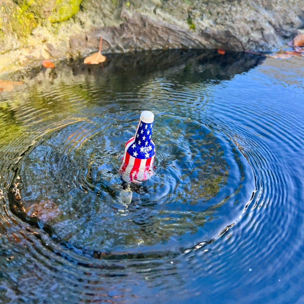 Southern Bell Brands Fishing Floats & Bobbers 2 Pack American Flag USA - Premium Fishing Tackle