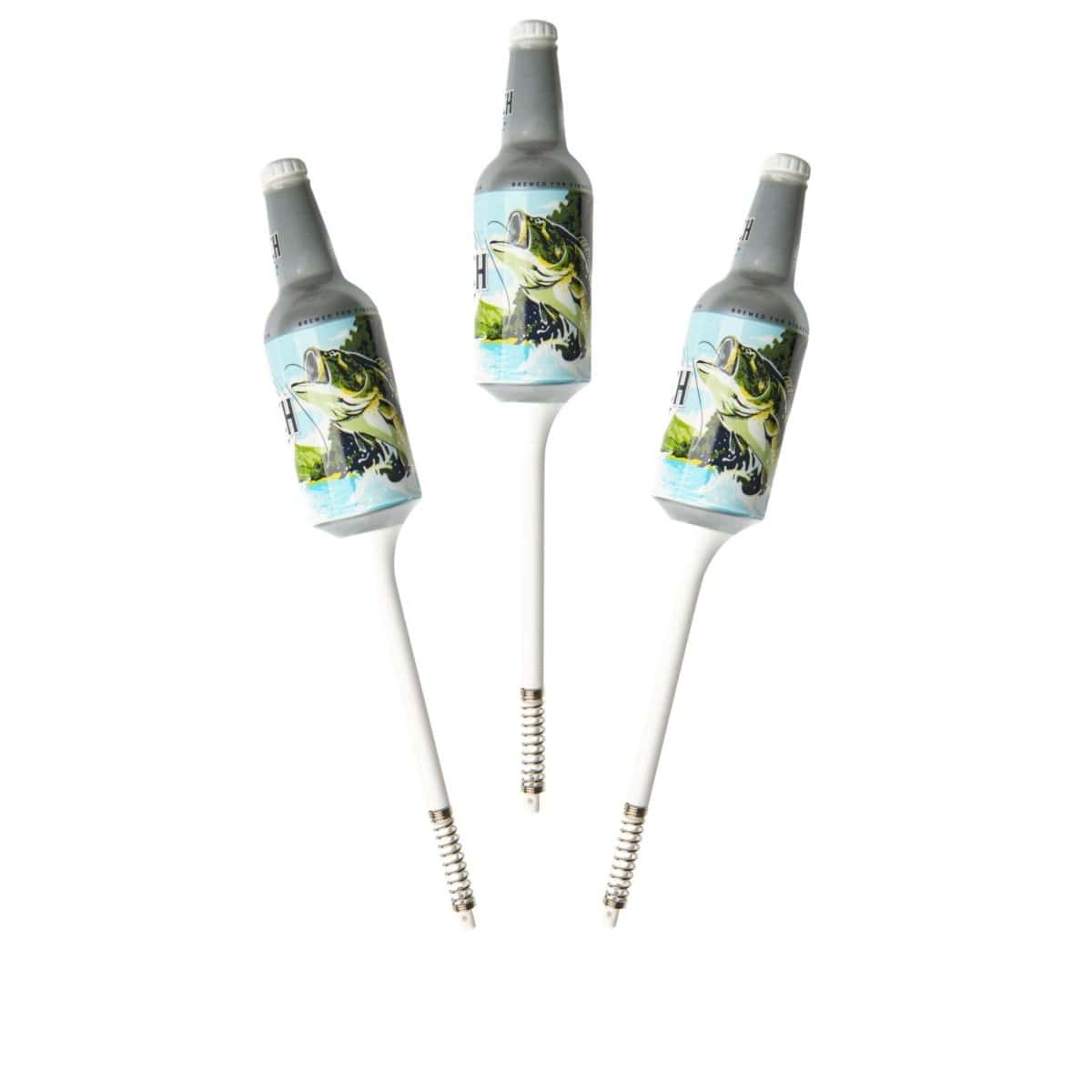Southern Bell Brands Fishing Floats & Bobbers 3 pcs Busch Light Fishing Bobbers - Premium Fishing Tackle