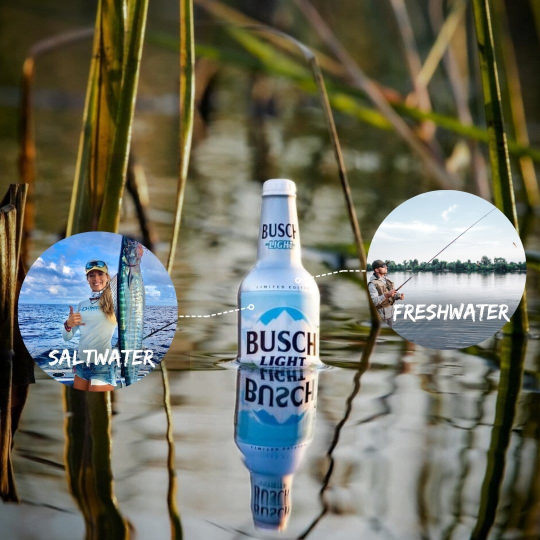 Southern Bell Brands Fishing Floats & Bobbers 6 pcs Busch Light Fishing Bobbers - Premium Fishing Tackle