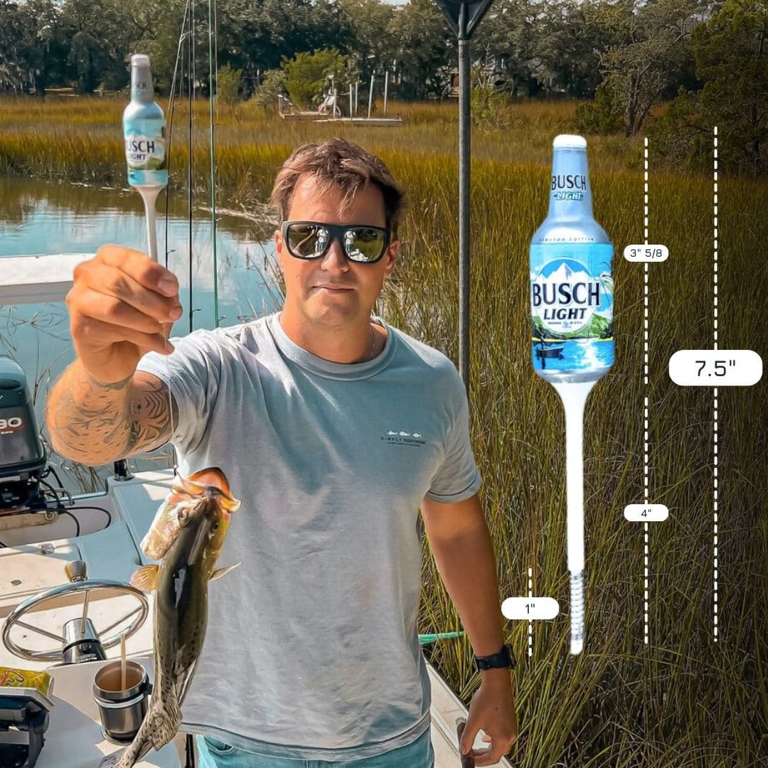Southern Bell Brands Fishing Floats & Bobbers Busch Light Fishing Bobbers Limited Edition (3 Pack) – Funny Beer Bottle Lures – Premium Fishing Gift for Men