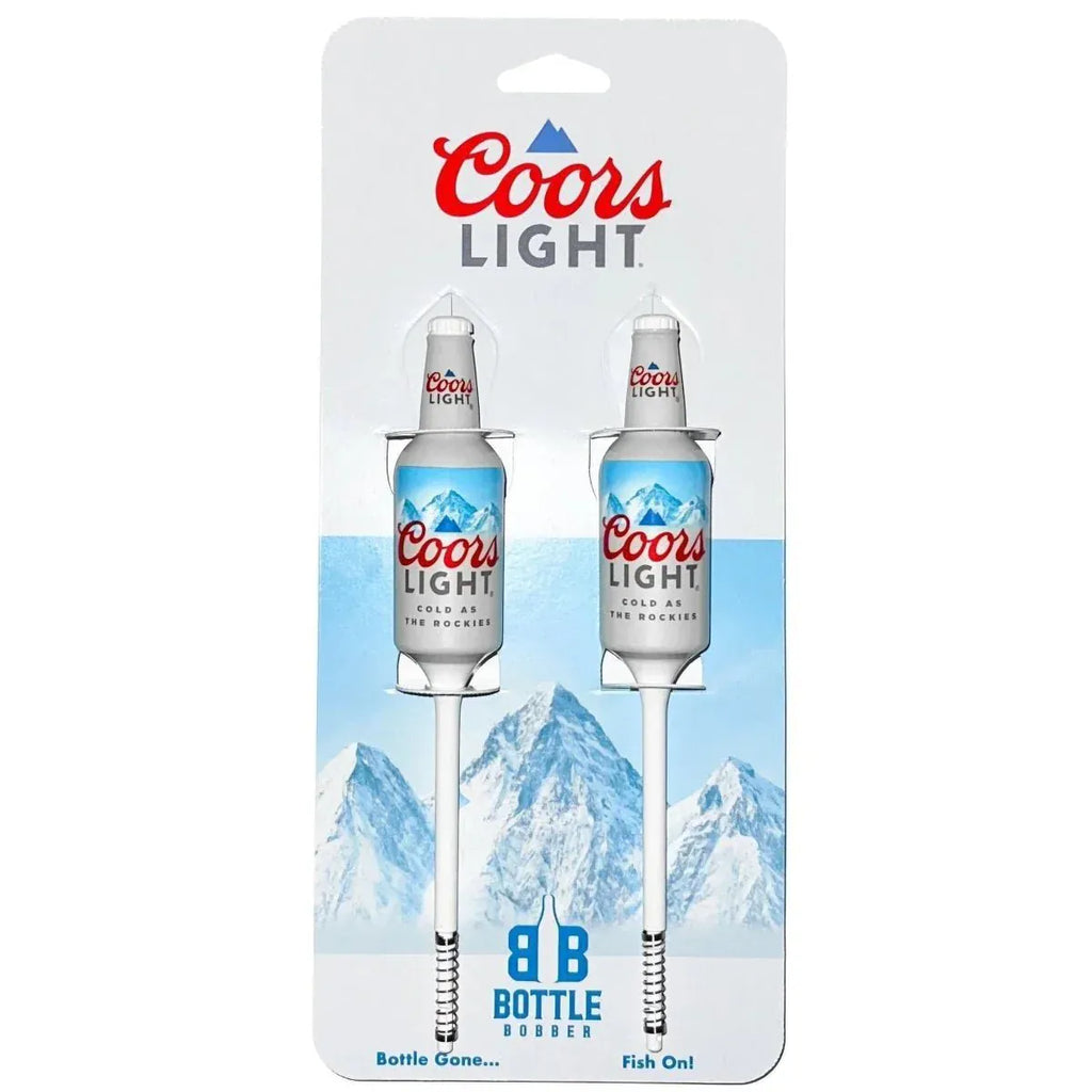 coors light can fishing lure Coors Light Fishing Bobbers (2 Pack) – Double Beer Bottle Lures – Funn – MONSTERBASS