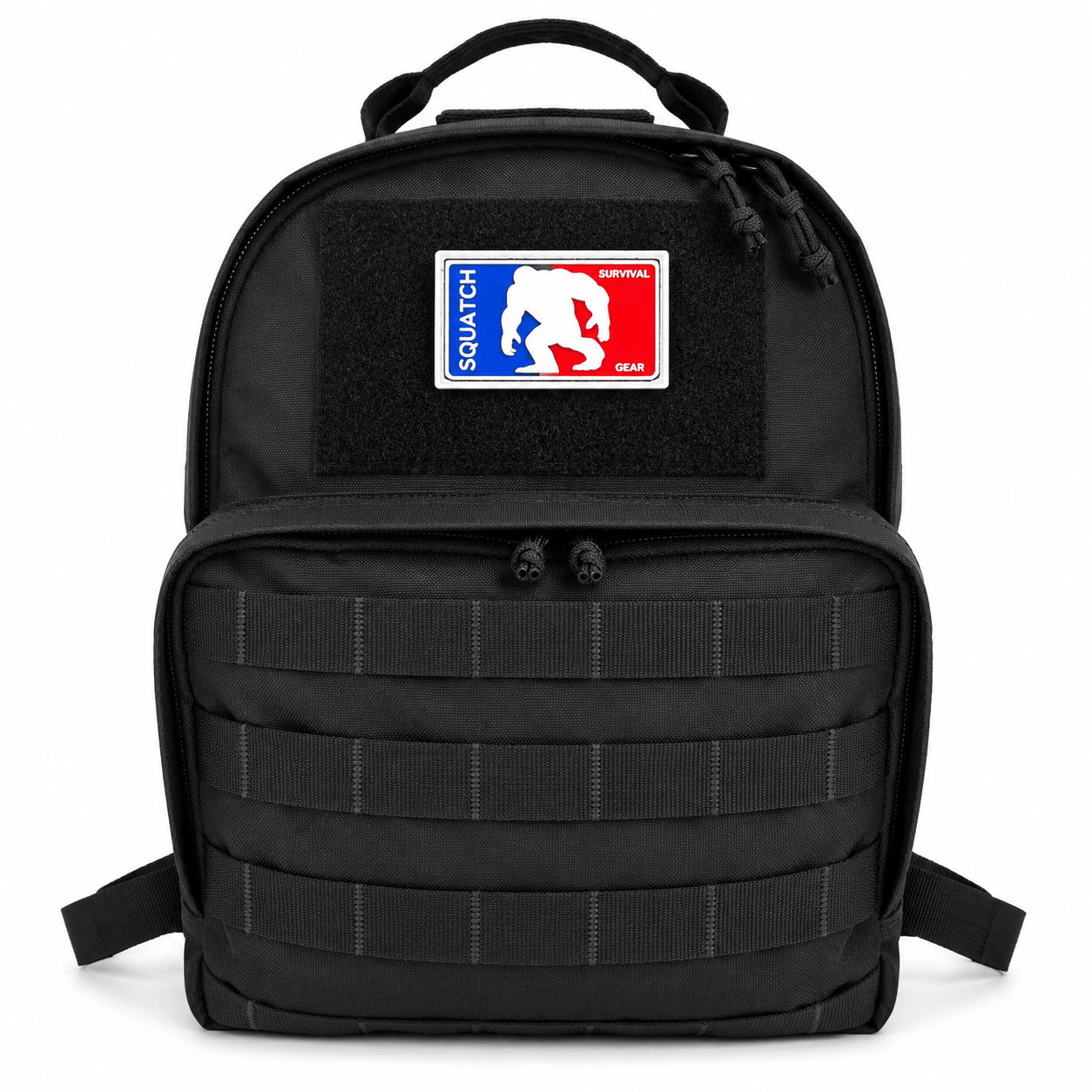 SquatchSurvivalGear Backpacks Black Night Howler | Rugged Small EDC for Urban Survival