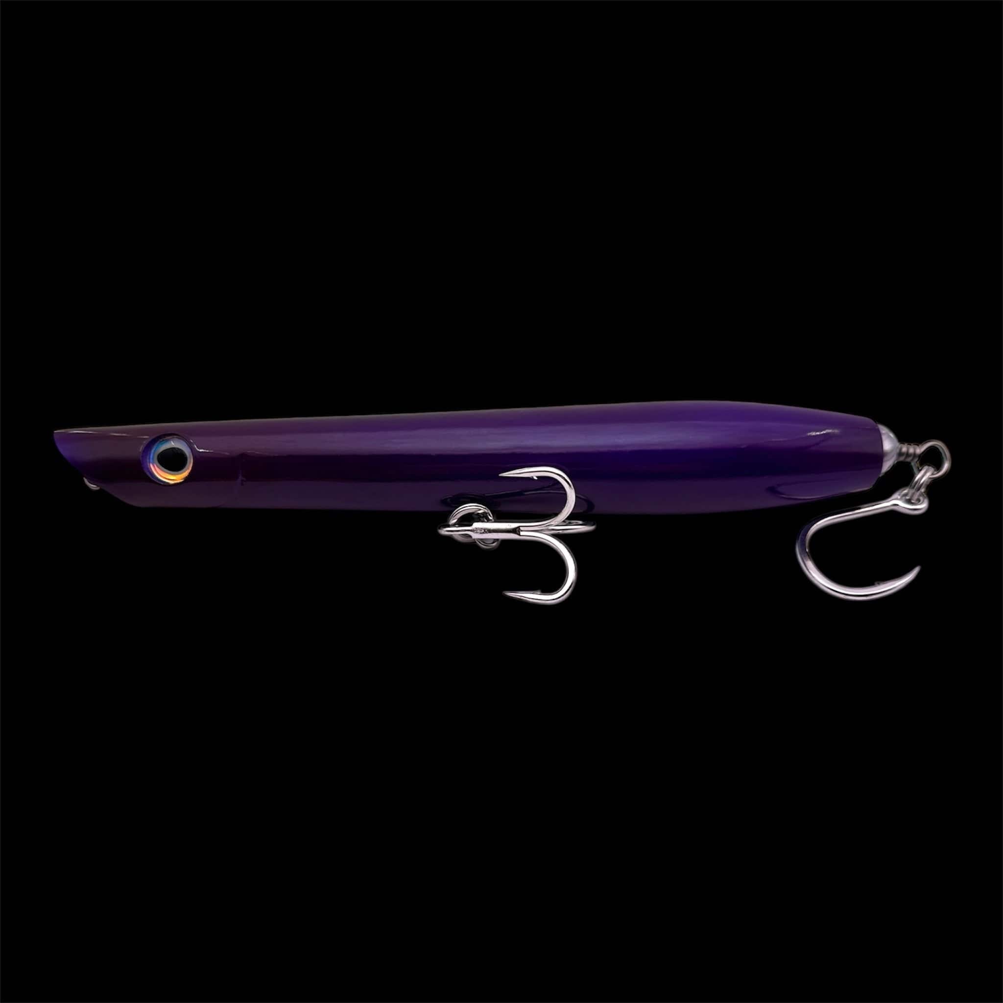Stack Tackle Lures Blurple Pencil Popper 8"