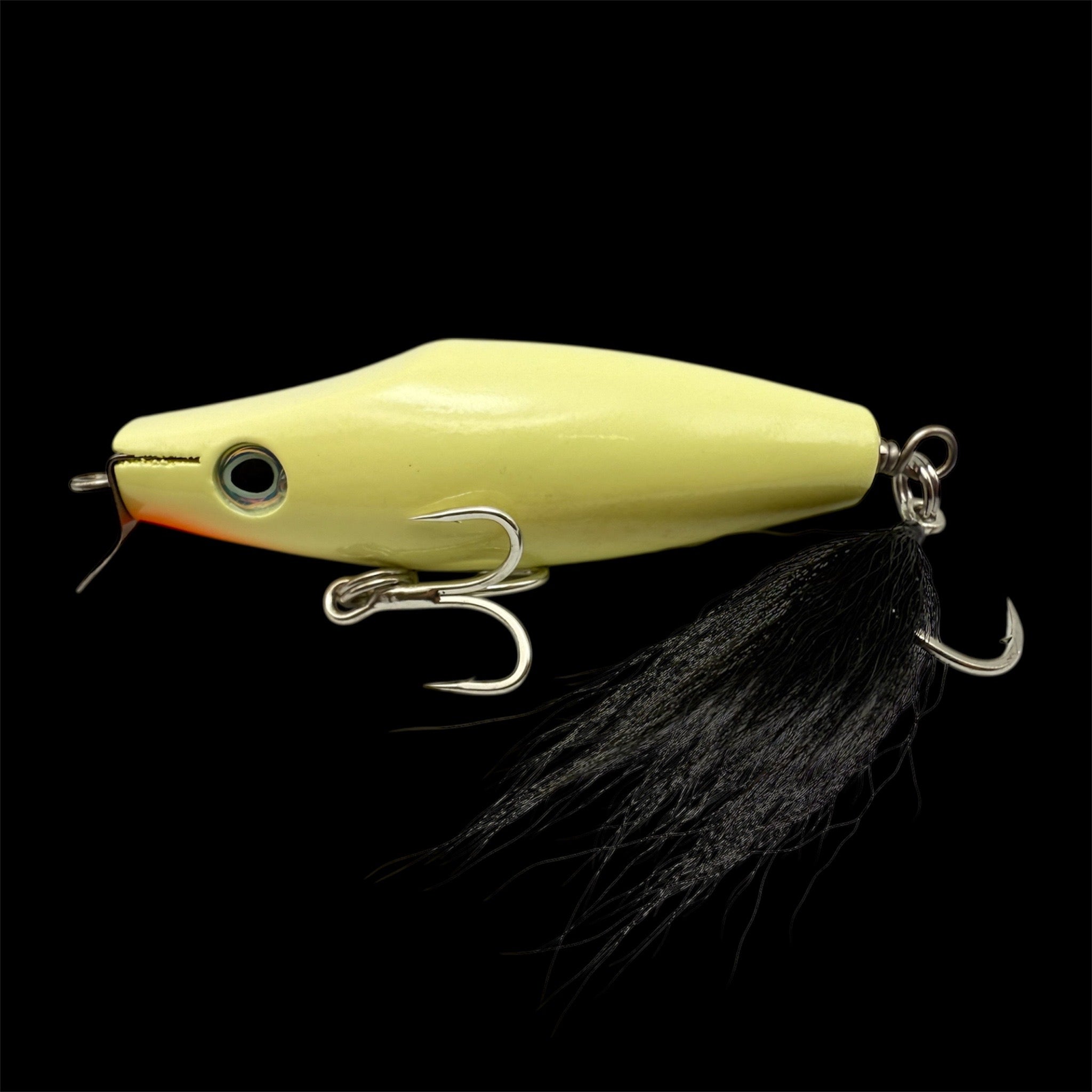 Stack Tackle Lures Bone Glow Quigley Metal Lip 4.5"