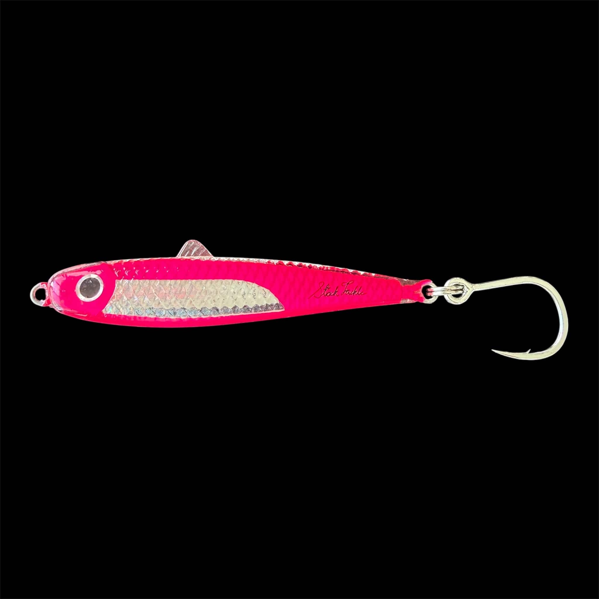 Stack Tackle Lures Pink Chovie Jig 3/4oz