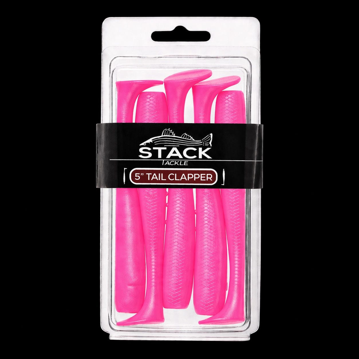 Stack Tackle Pink 5" Tail Clapper