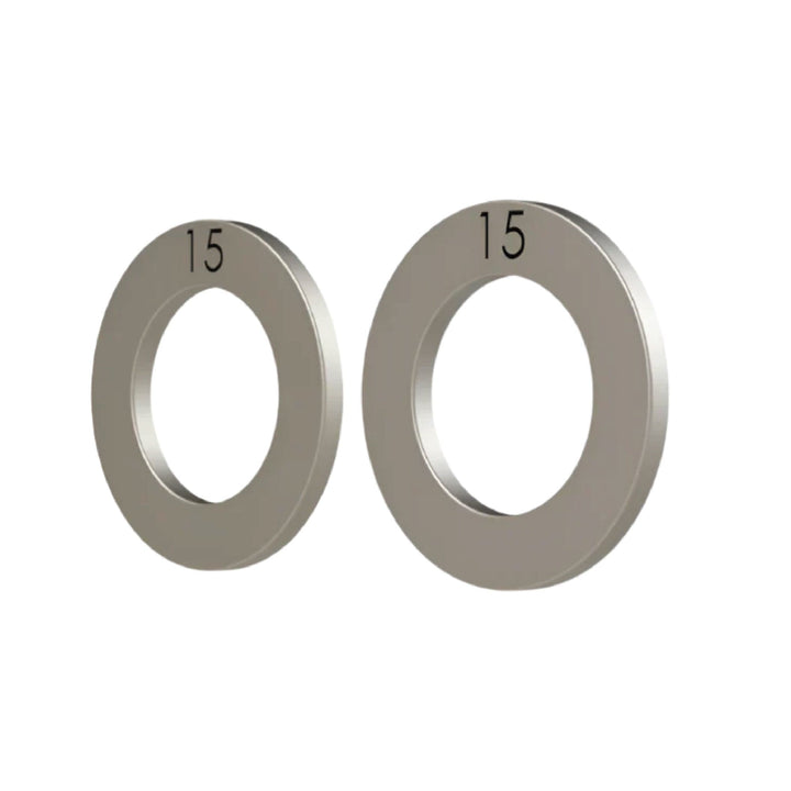 SYNDYT, LLC Bike Frame Parts Syndyt Expert 15mm Stainless Steel Axle Washer Kit