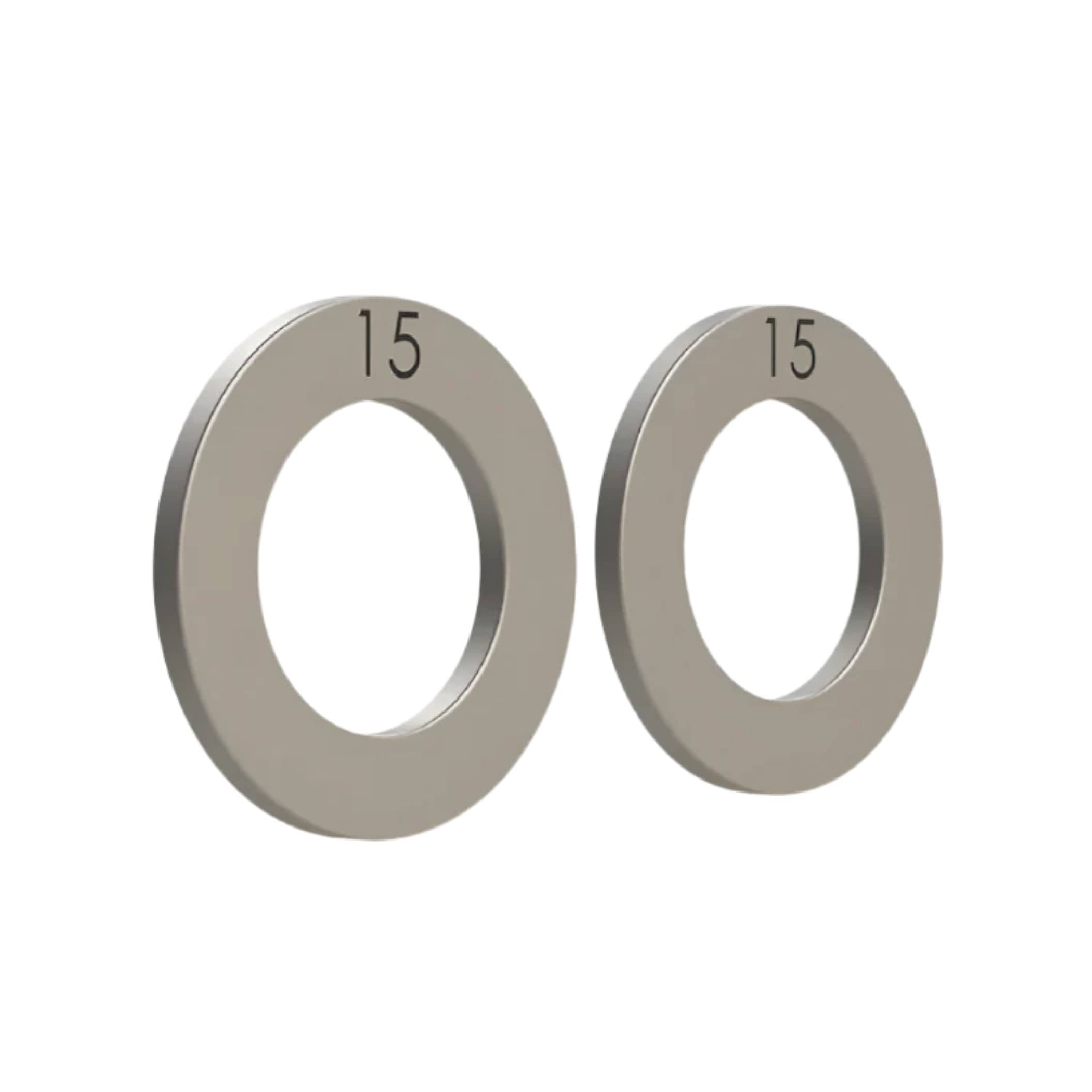 SYNDYT, LLC Bike Frame Parts Syndyt Expert 15mm Stainless Steel Axle Washer Kit