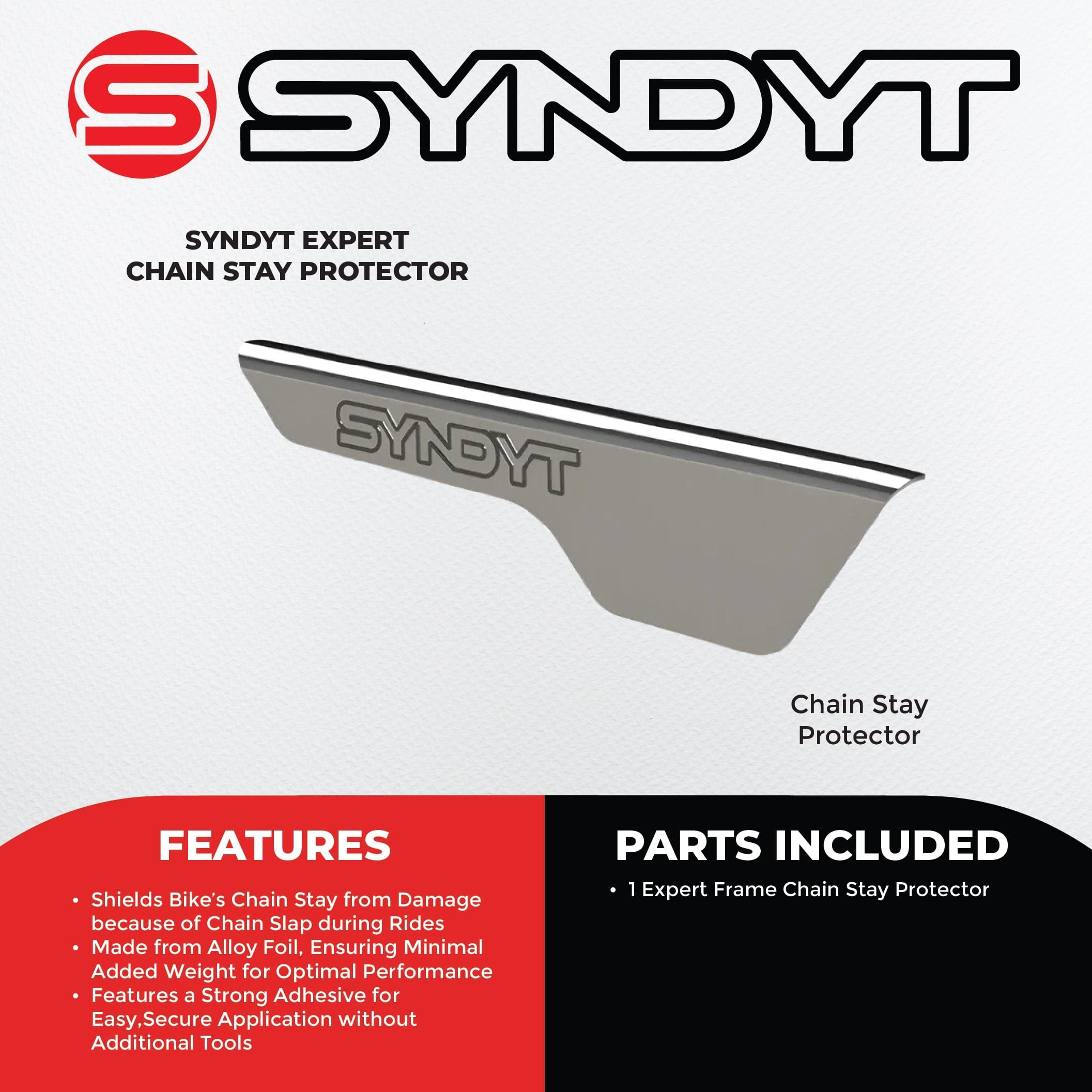 SYNDYT, LLC Bike Frame Parts Syndyt Expert Chain Stay Protector for BMX Bikes