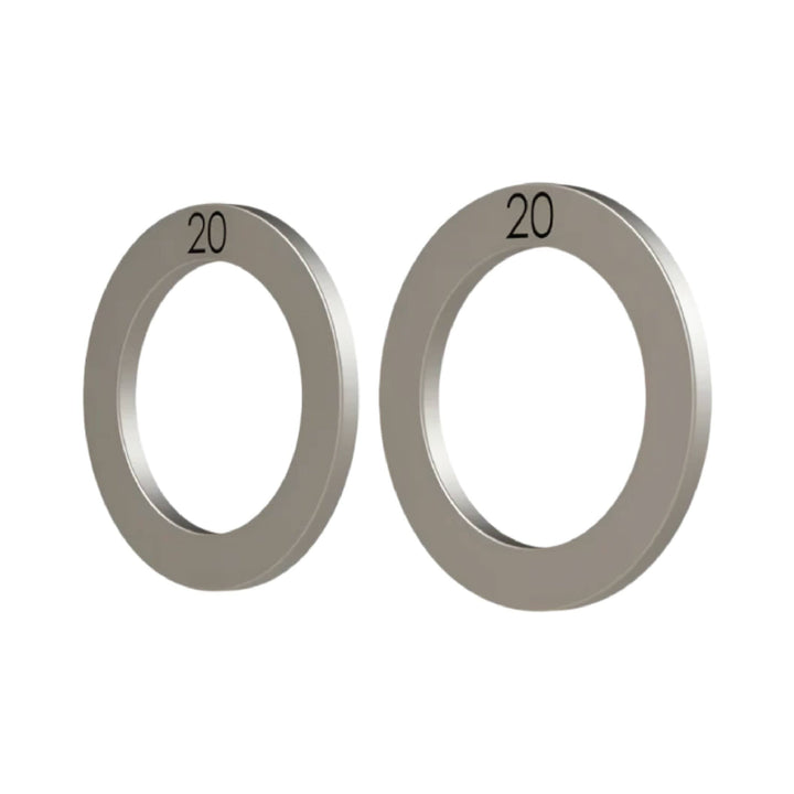 SYNDYT, LLC Bike Frame Parts Syndyt Pro 20mm Stainless Steel Axle Washer Kit