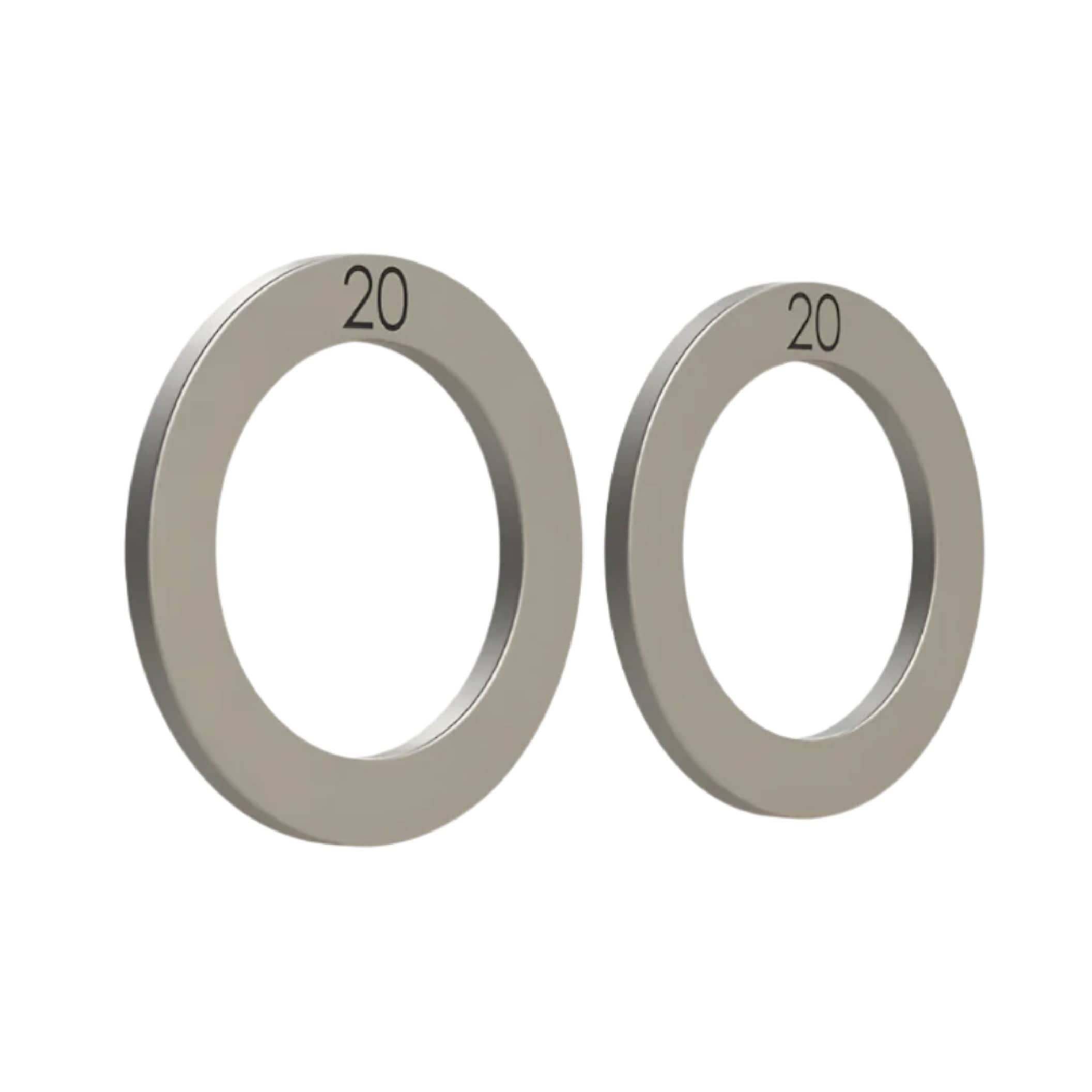 SYNDYT, LLC Bike Frame Parts Syndyt Pro 20mm Stainless Steel Axle Washer Kit