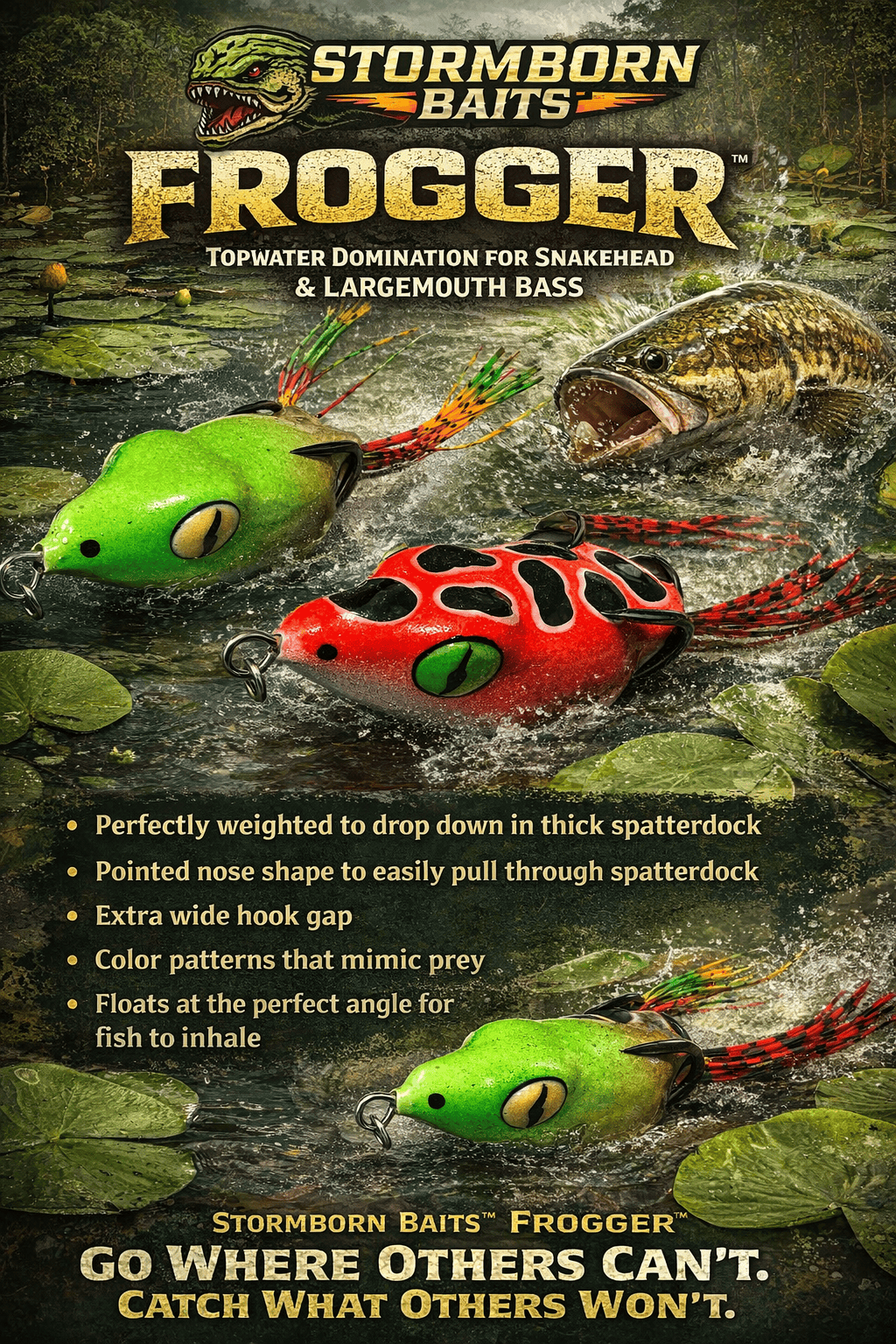 TARGARYEN Baits Frogs Frogger