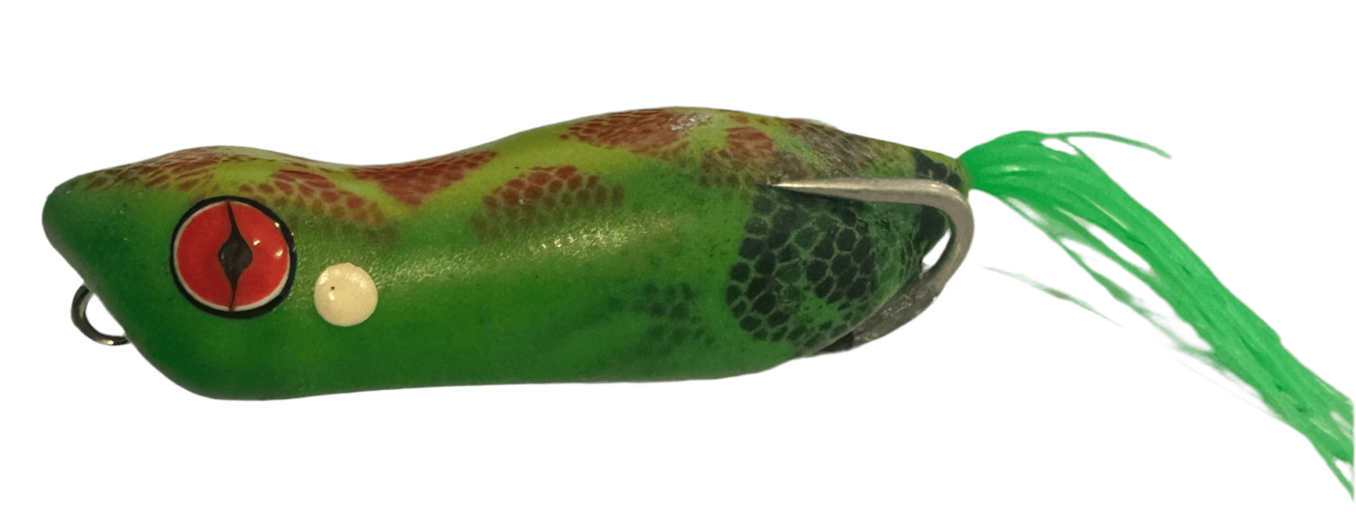TARGARYEN Baits Frogs Green Goblin Night Train 3.25”