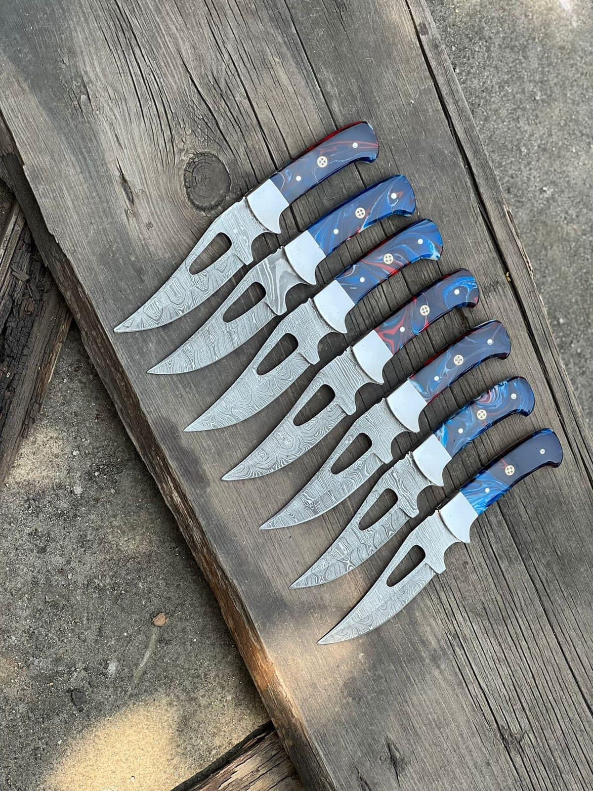 Texan Knives Hunting Knives Custom Handmade Good Hunting Knife – 4" Damascus Steel Blade