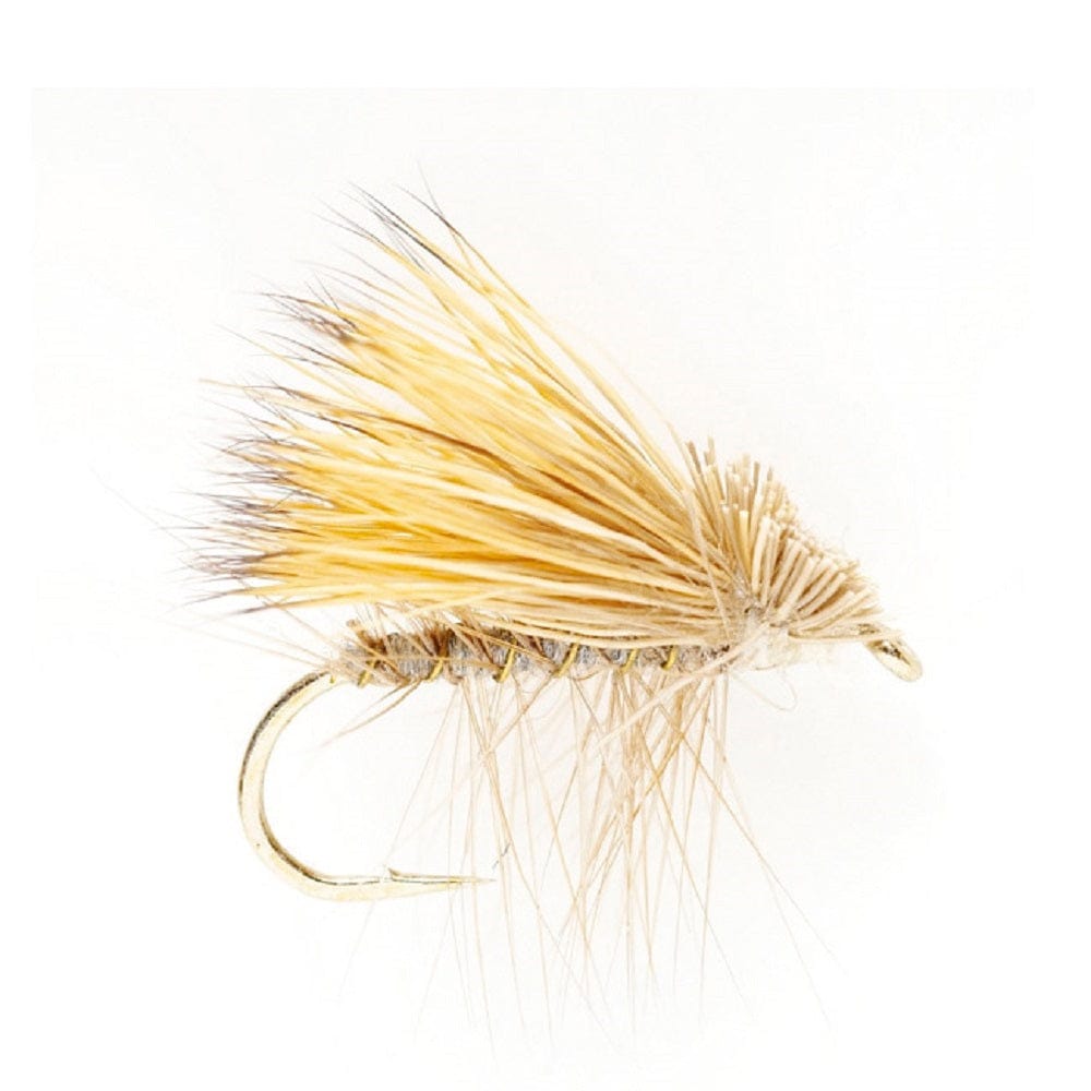 The Fly Fishing Place Fishing Fly Assortments Basics Collection - Elk Hair Caddis Dry Fly Assortment - 10 Dry Fishing Flies - 5 Patterns - Hook Sizes 12, 14, 16, 18