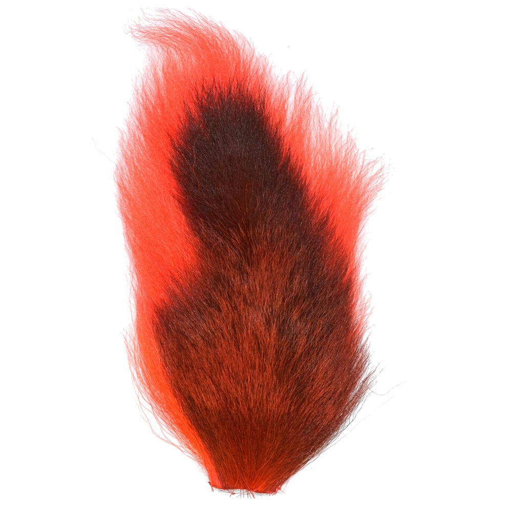 The Fly Fishing Place Fly Tying Feathers Pro Grade Medium Bucktails Master Pack - 3 Colors - Black Red Orange Tube Fly Streamer Deer Tail Hair