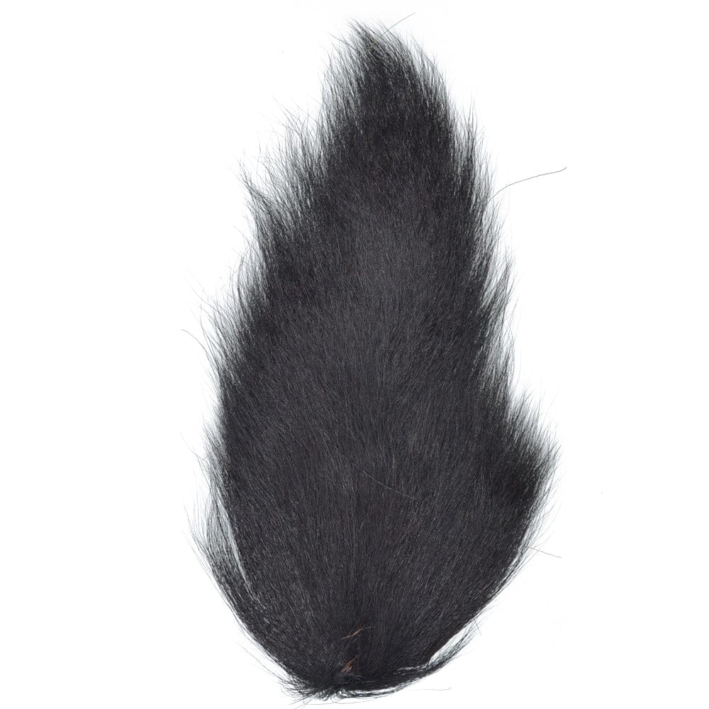 The Fly Fishing Place Fly Tying Feathers Pro Grade Medium Bucktails Master Pack - 3 Colors - Black Red Orange Tube Fly Streamer Deer Tail Hair