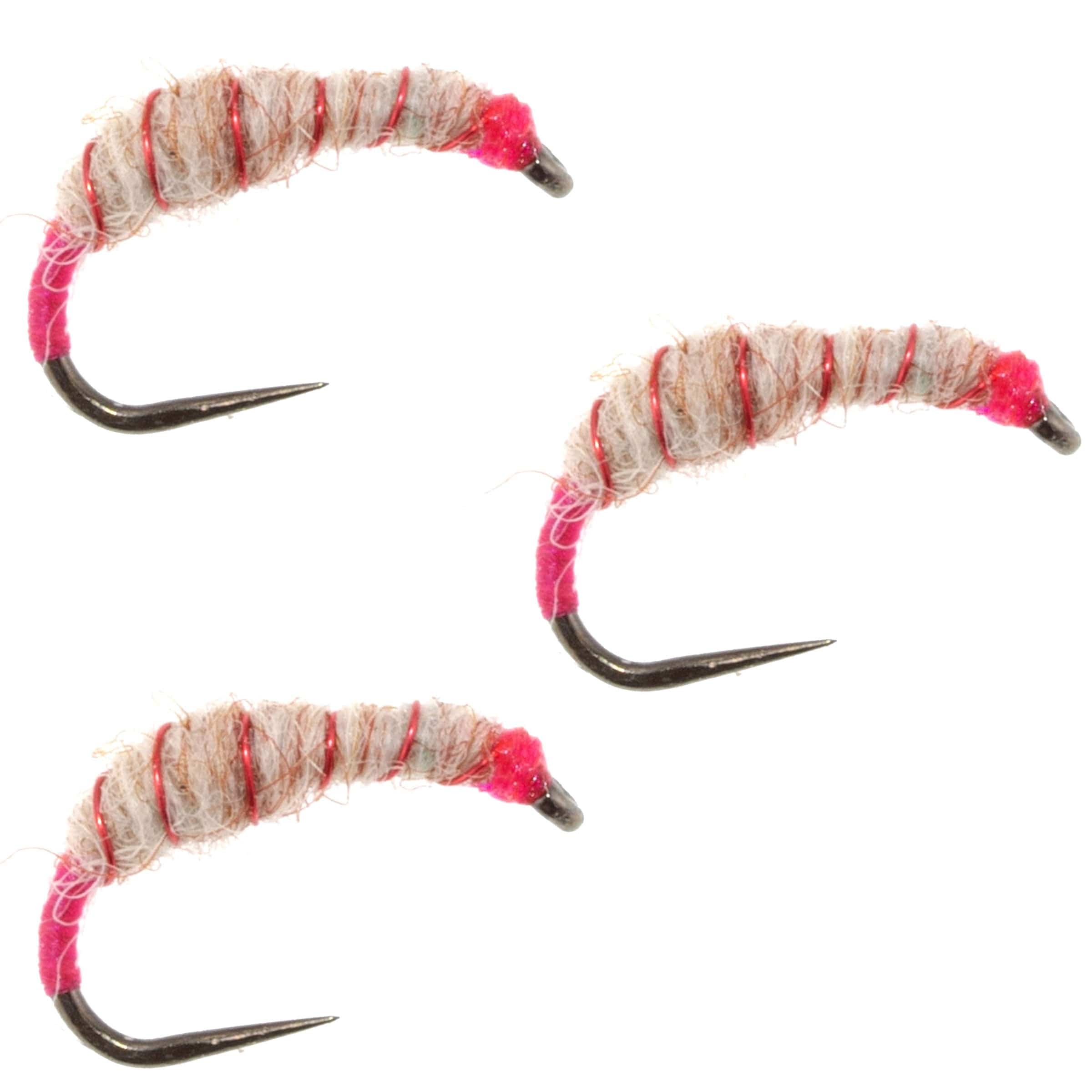 The Fly Fishing Place Tenkara Kebari 3 Pack Utah Killer Bug - Tenkara Flies - Size 10