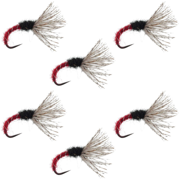 サケハサカナ   サカナハキドリ Red Zebra Sakasa Kebari - 6 Tenkara Flies - Size 16 – MONSTERBASS