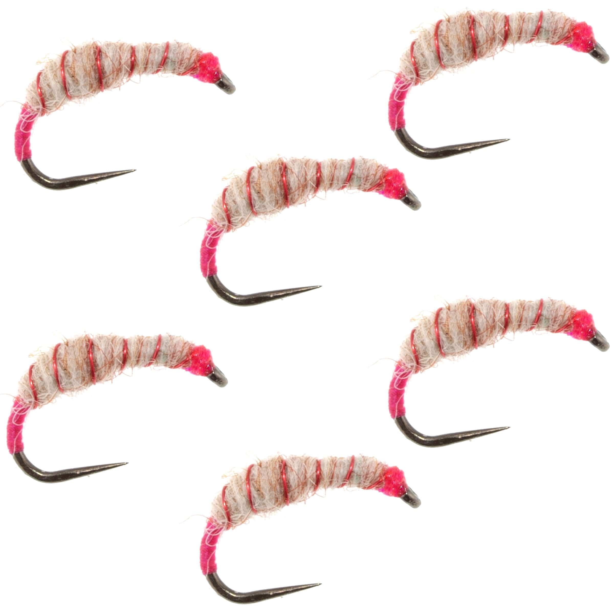 The Fly Fishing Place Tenkara Kebari Utah Killer Bug - 6 Tenkara Flies - Size 14